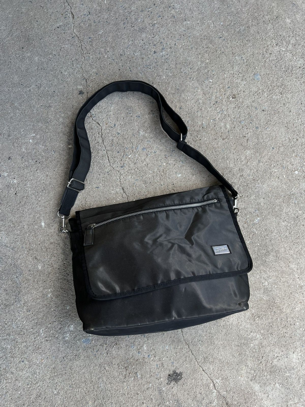 Gaultier Homme Objet x Jean Paul Gaultier Vintage Jpg Jean Paul Gaultier Sling Messenger Bag in Black
