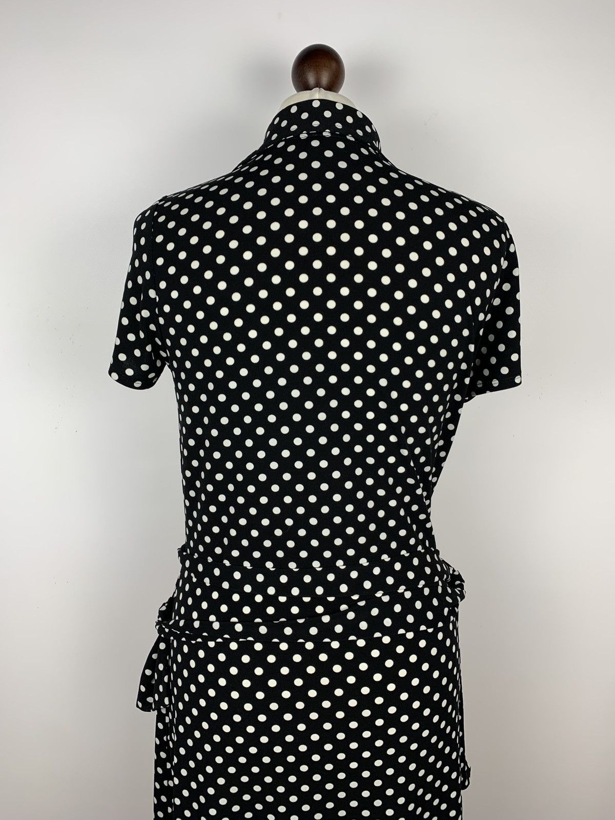 Laura Ashley Laura Ashley Polka Dot Maxi Dress Top Belted Women's Size M Size M / US 6-8 / IT 42-44 - 10 Thumbnail