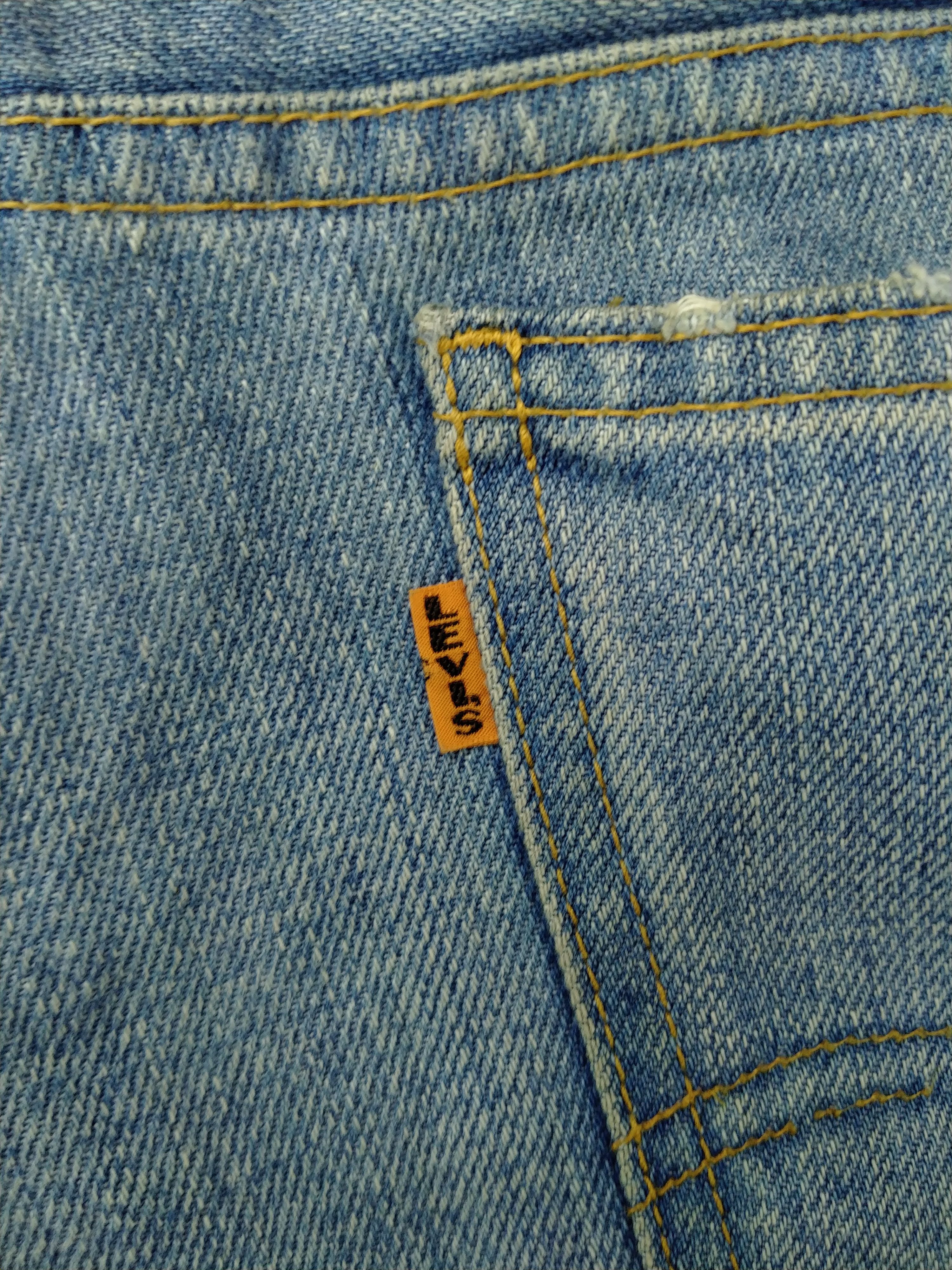 Levi's Light Wash Vintage Levi's Big E Orange Tab Denim -JN765 Size US 31 - 12 Thumbnail