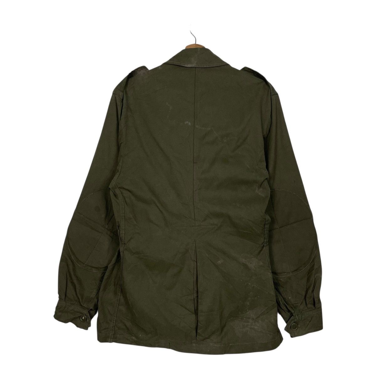 Vintage Vintage Olive Drab Italian Army Surplus Field Jacket Size US S / EU 44-46 / 1 - 7 Thumbnail
