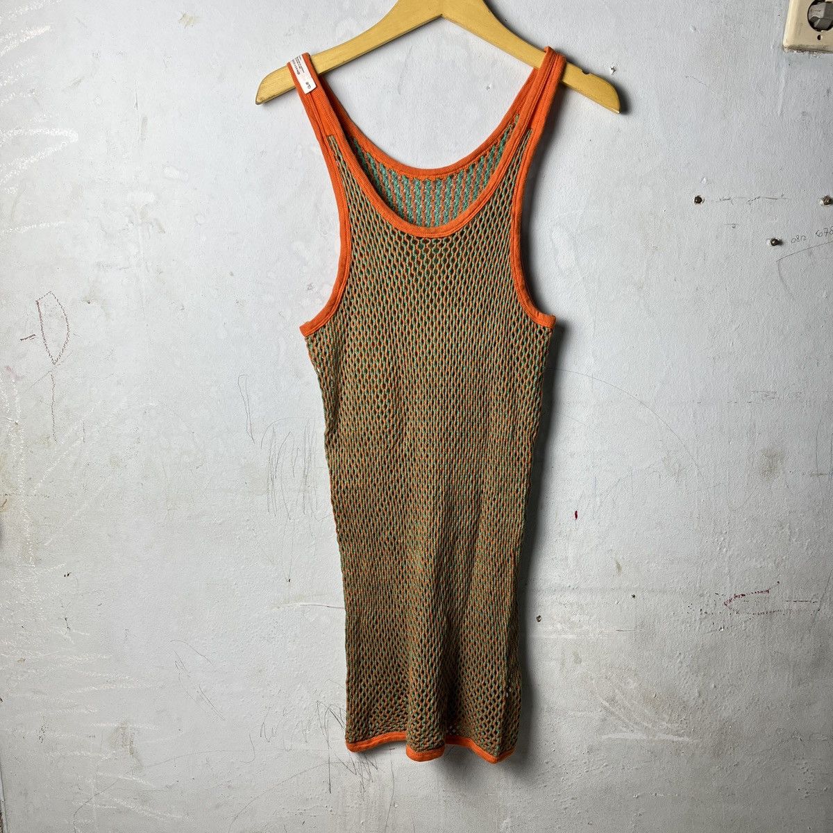 Japanese Brand Vintage 04ss Mackdaddy Mesh Tank Tops Size US XL / EU 56 / 4 - 1 Thumbnail