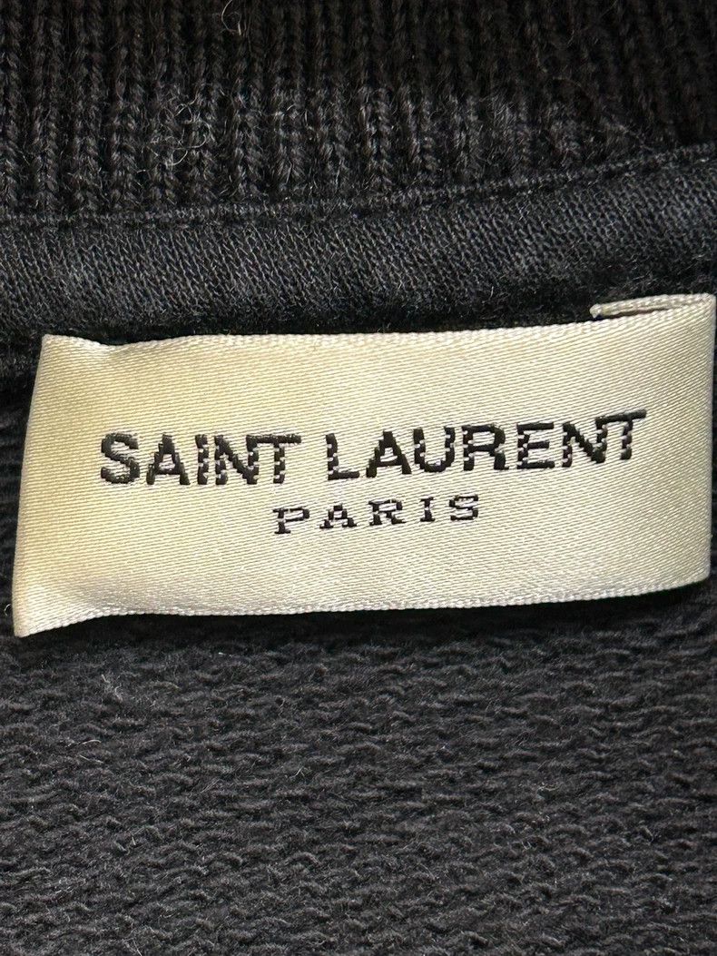 Saint Laurent Paris Saint Laurent Paris 17 FW micro chapter red and black patch Size US M / EU 48-50 / 2 - 2 Thumbnail