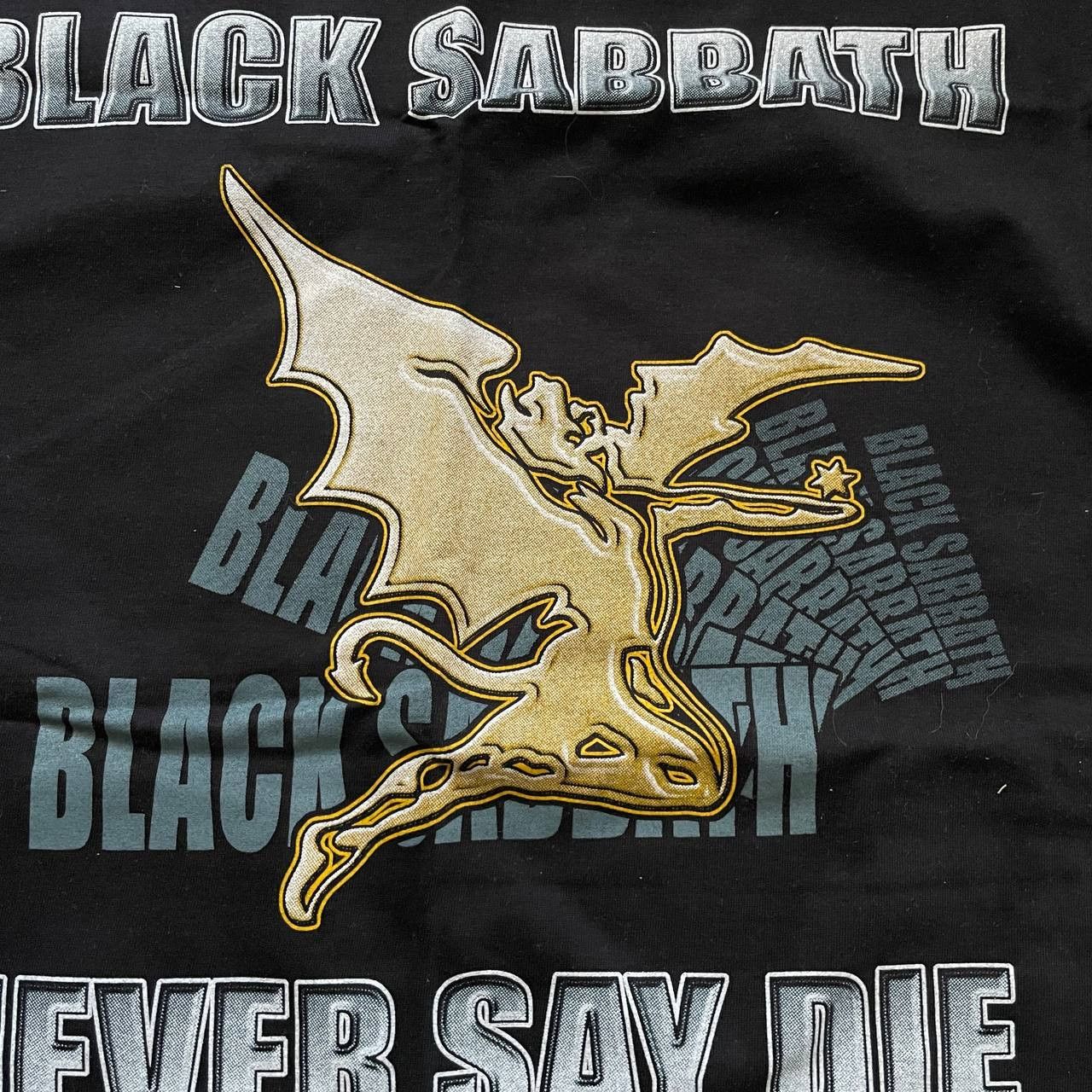 Band Tees × Vintage VINTAGE Y2K BLACK SABBATH OZZY AMAZING BAND T SHIRT 298 Size US M / EU 48-50 / 2 - 3 Thumbnail