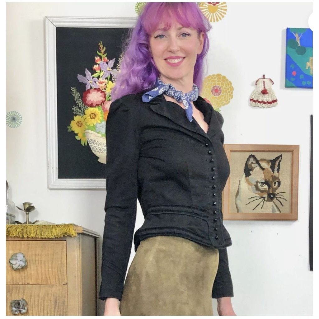 Other Lauren Jeans Fitted Denim Blazer M Ralph Lauren Black Victor Size M / US 6-8 / IT 42-44 - 2 Thumbnail