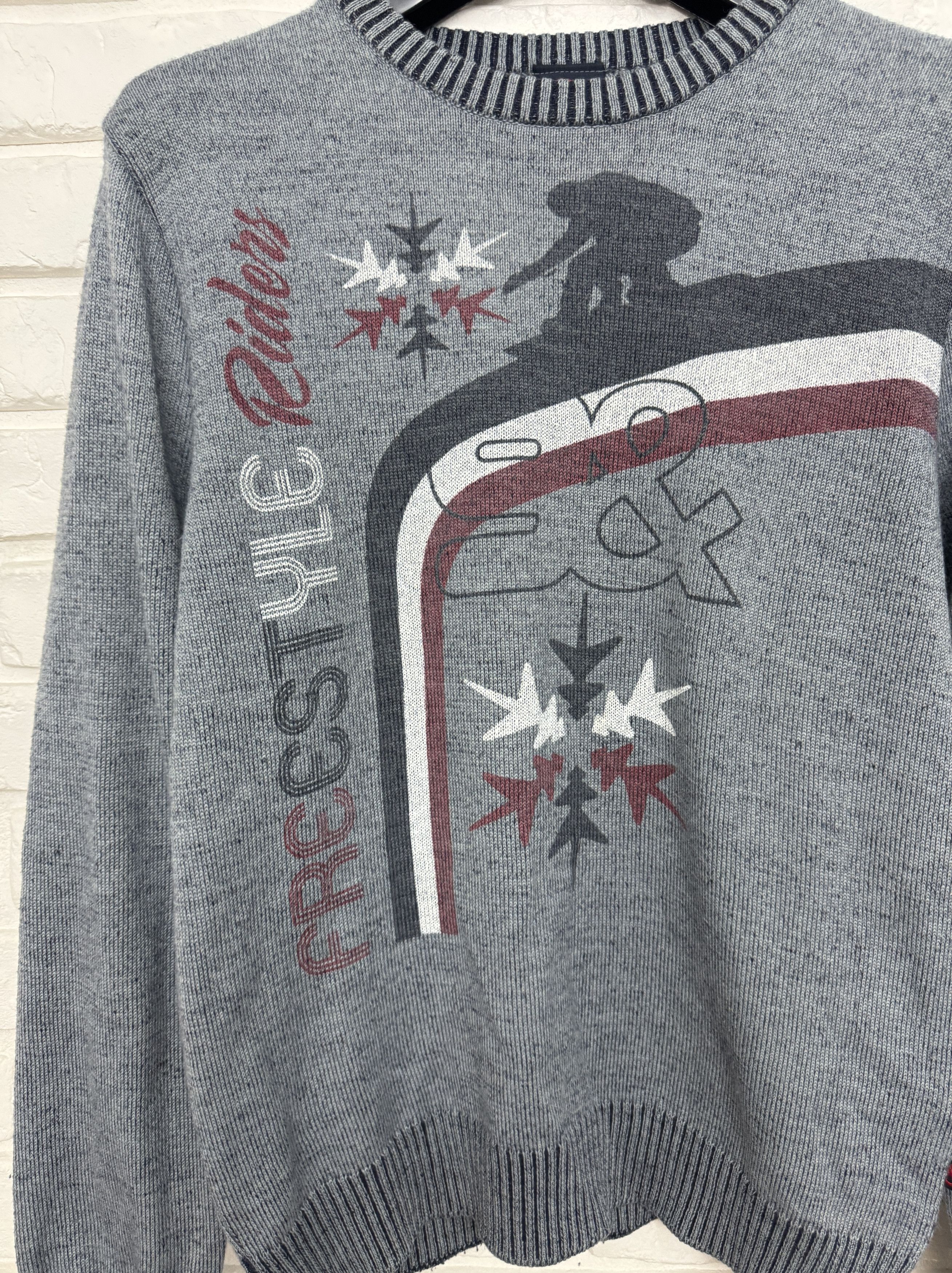 Dolce & Gabbana Dolce&Gabbana D&G Wool Sweater Freestyle Riders Print 48 Size US M / EU 48-50 / 2 - 3 Thumbnail