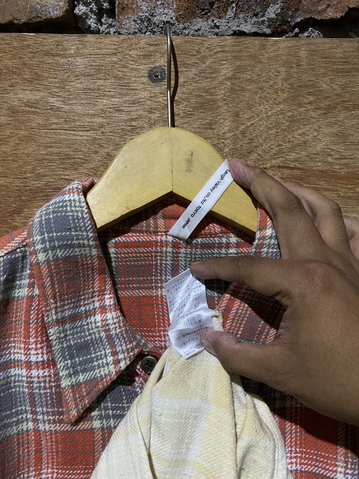 Japanese Brand 💸BINDING OFFER💸 GLAMB GRADIENT FLANNEL BY LIGHT VALLEY LTD Size US XL / EU 56 / 4 - 7 Thumbnail