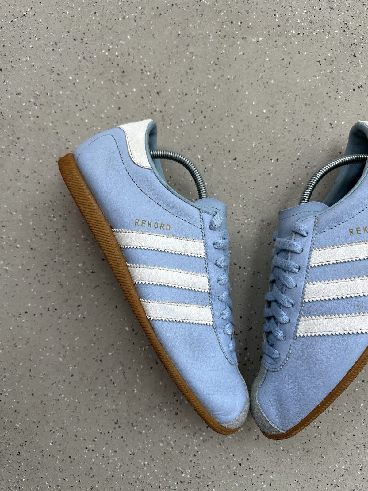 Adidas Adidas Vintage Record 2000`s Sneakers Shoes Trainers 2003 Size US 8.5 / EU 41-42 - 3 Thumbnail