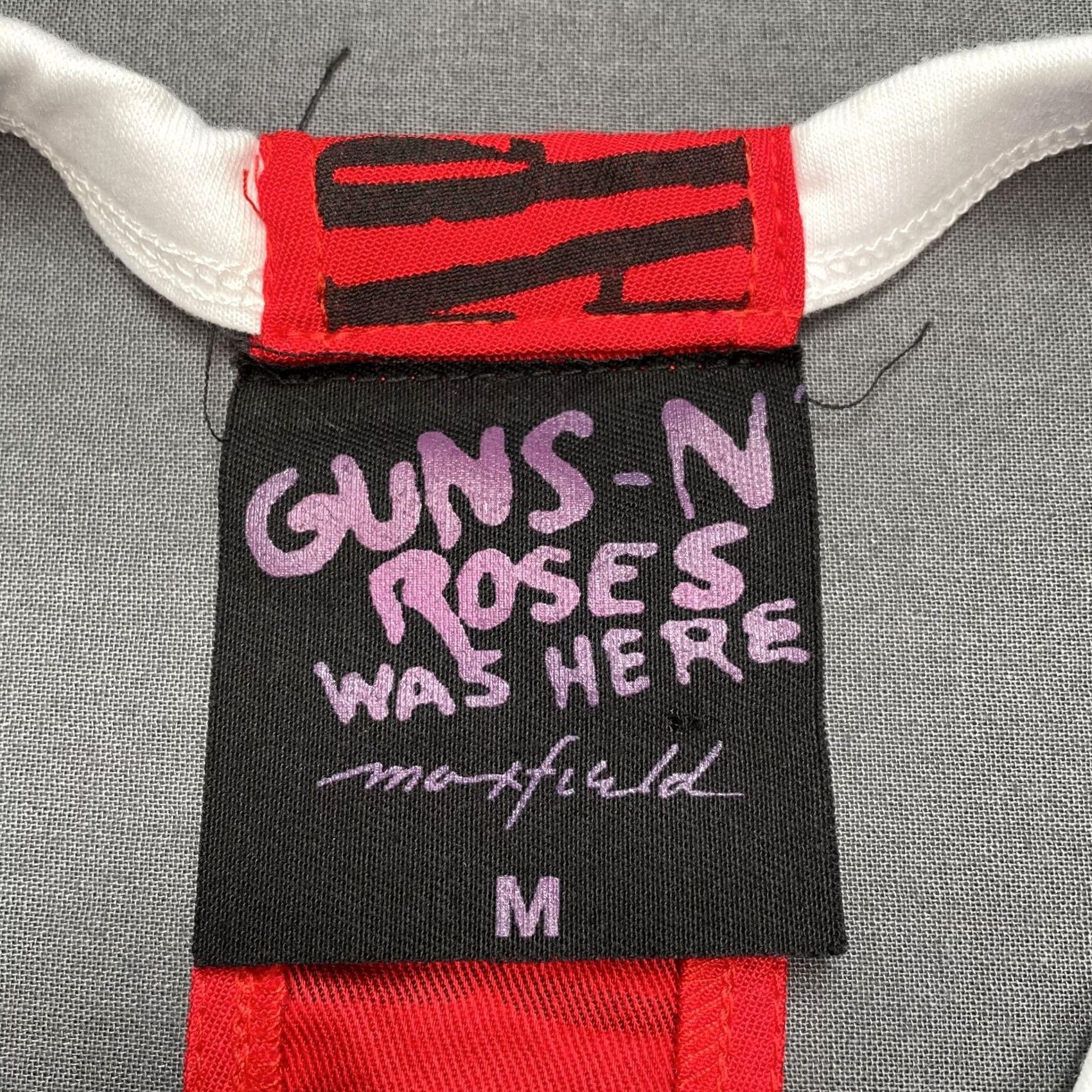 Vintage Guns N' Roses Womens M White Halter Bodysuit Graphic Rock Maxfield Los Angeles Connection Top Size M / US 6-8 / IT 42-44 - 3 Thumbnail
