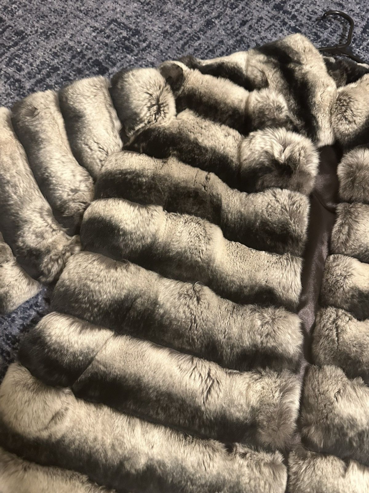 Other × Vintage Chinchilla fur jacket Size M / US 6-8 / IT 42-44 - 2 Thumbnail
