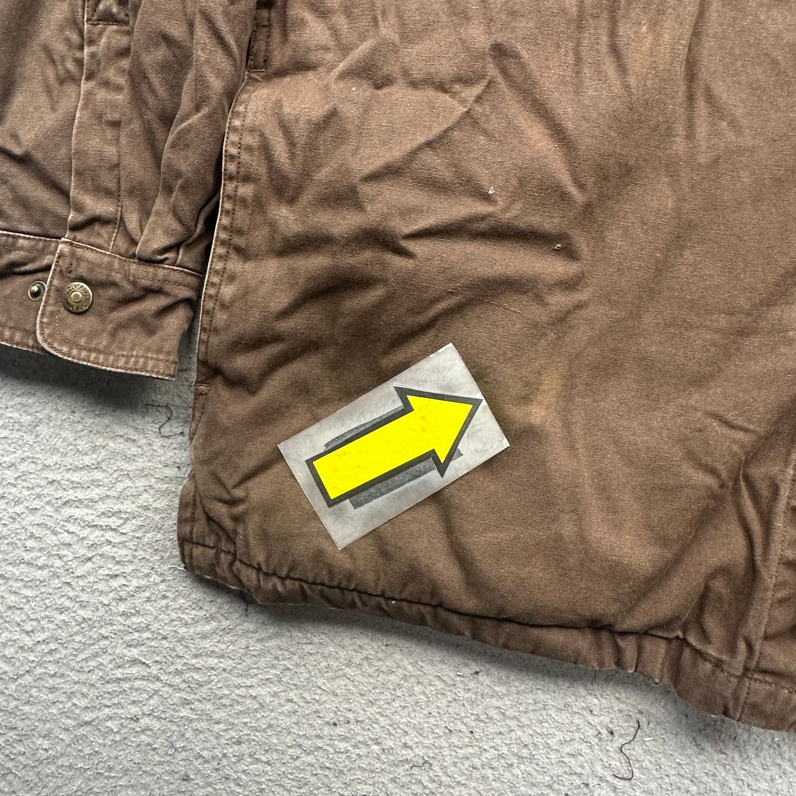 Wolverine Wolverine Duck Canvas Sherpa Button Shirt Shacket Large Size US L / EU 52-54 / 3 - 8 Thumbnail
