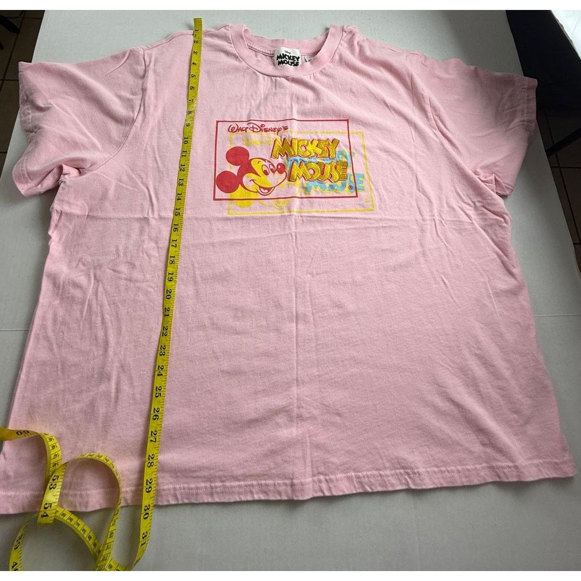 Disney Disney Pink Mickey Mouse Shirt - Women's Size 2X Size XXL / US 16-18 / IT 52-54 - 5 Thumbnail