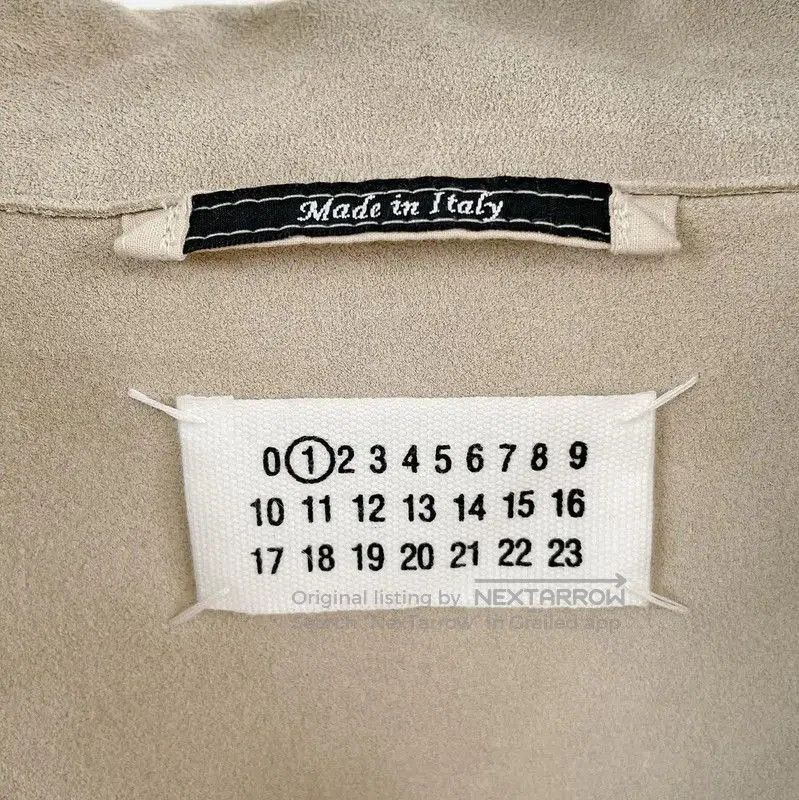 Maison Margiela Maison Margiela Beige Leather Jacket for Women . Size S / US 4 / IT 40 - 4 Thumbnail