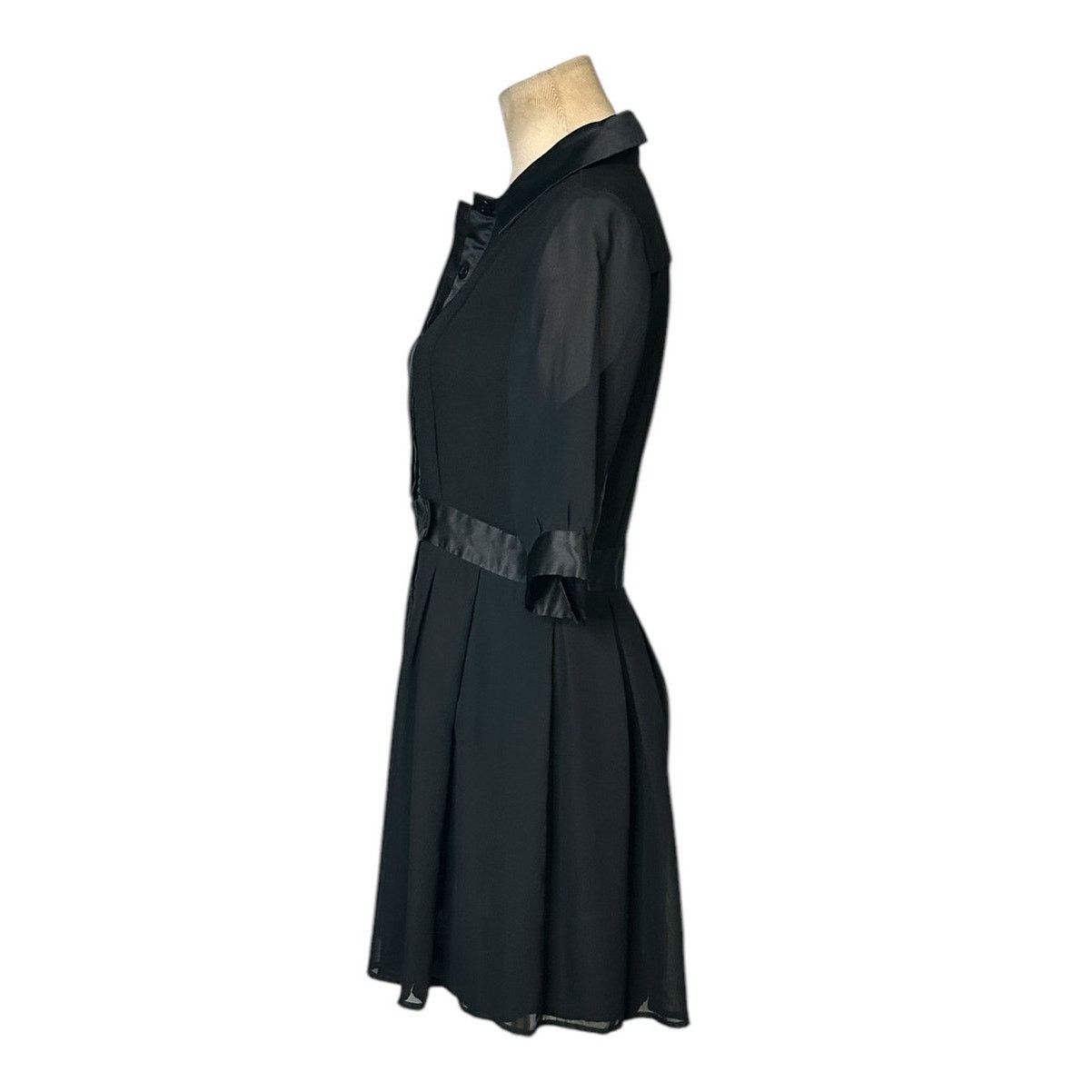 Jonathan Saunders Jonathan Saunders chiffon and satin mini shirt dress size 7 Size M / US 6-8 / IT 42-44 - 12 Thumbnail