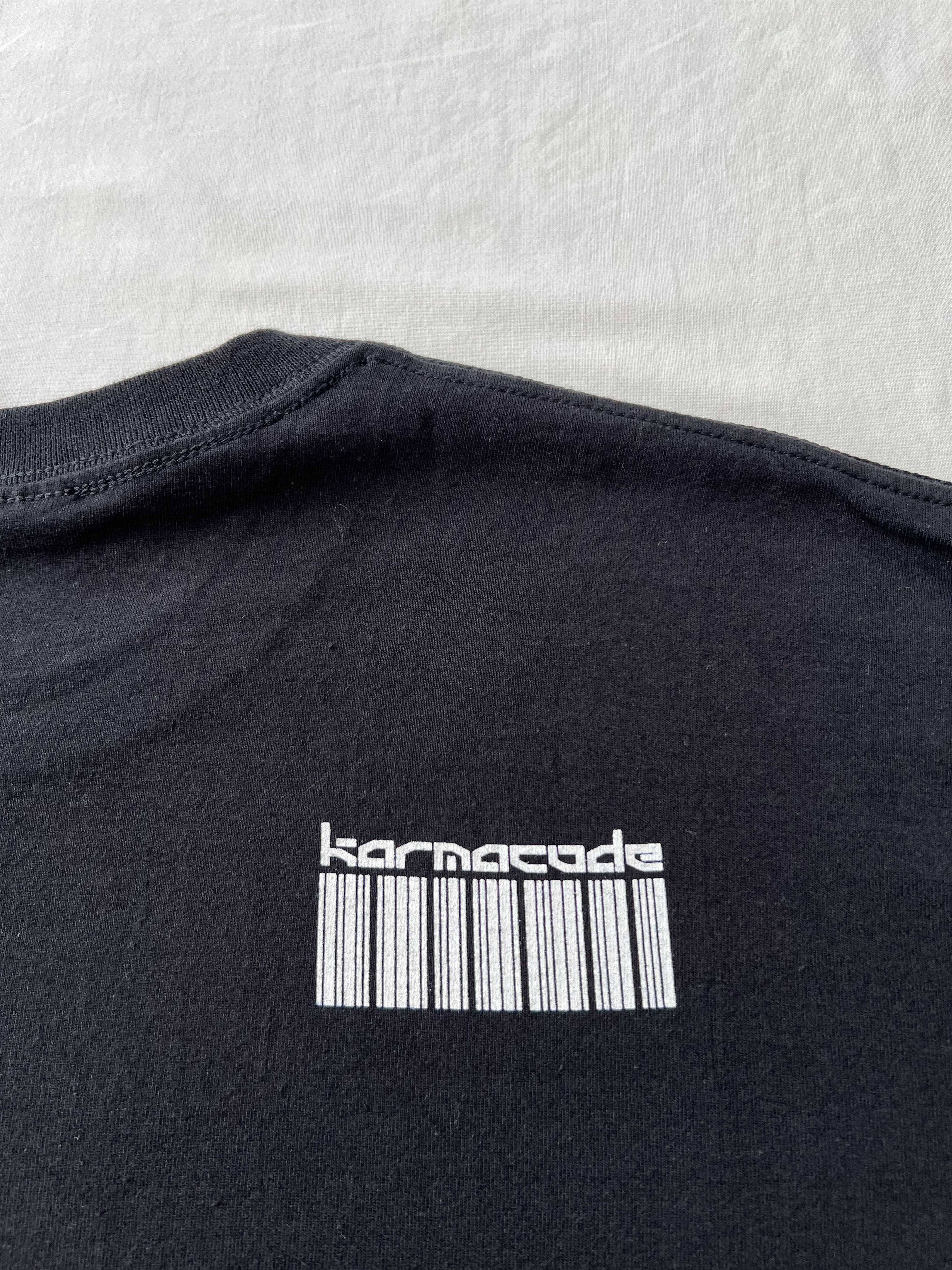 Band Tees Vintage 2000s Lacuna Coil Karmacode Metal Band Black T-shirt Size US L / EU 52-54 / 3 - 10 Thumbnail