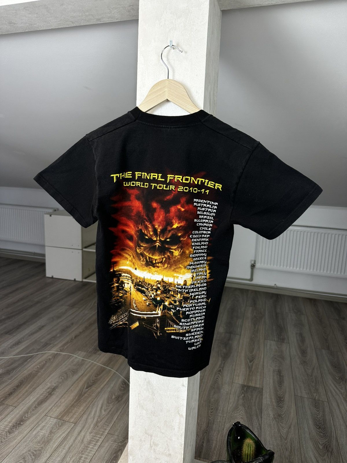 Band Tees Vintage Iron Maiden Tour 2010 Full Tee Size US S / EU 44-46 / 1 - 6 Thumbnail