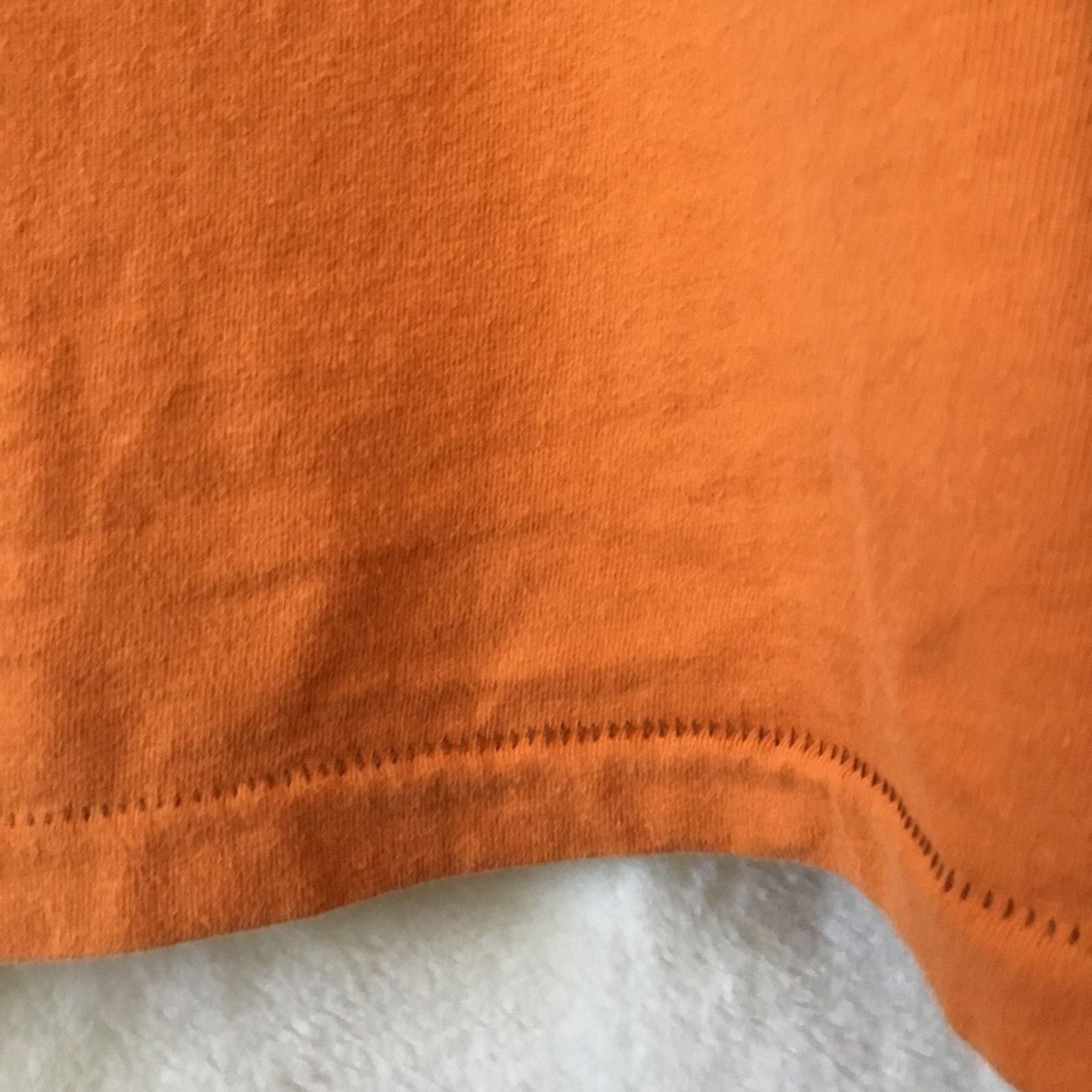 Aeropostale Aeropostale Orange Crewneck Logo Graphic Tee Size US L / EU 52-54 / 3 - 5 Thumbnail