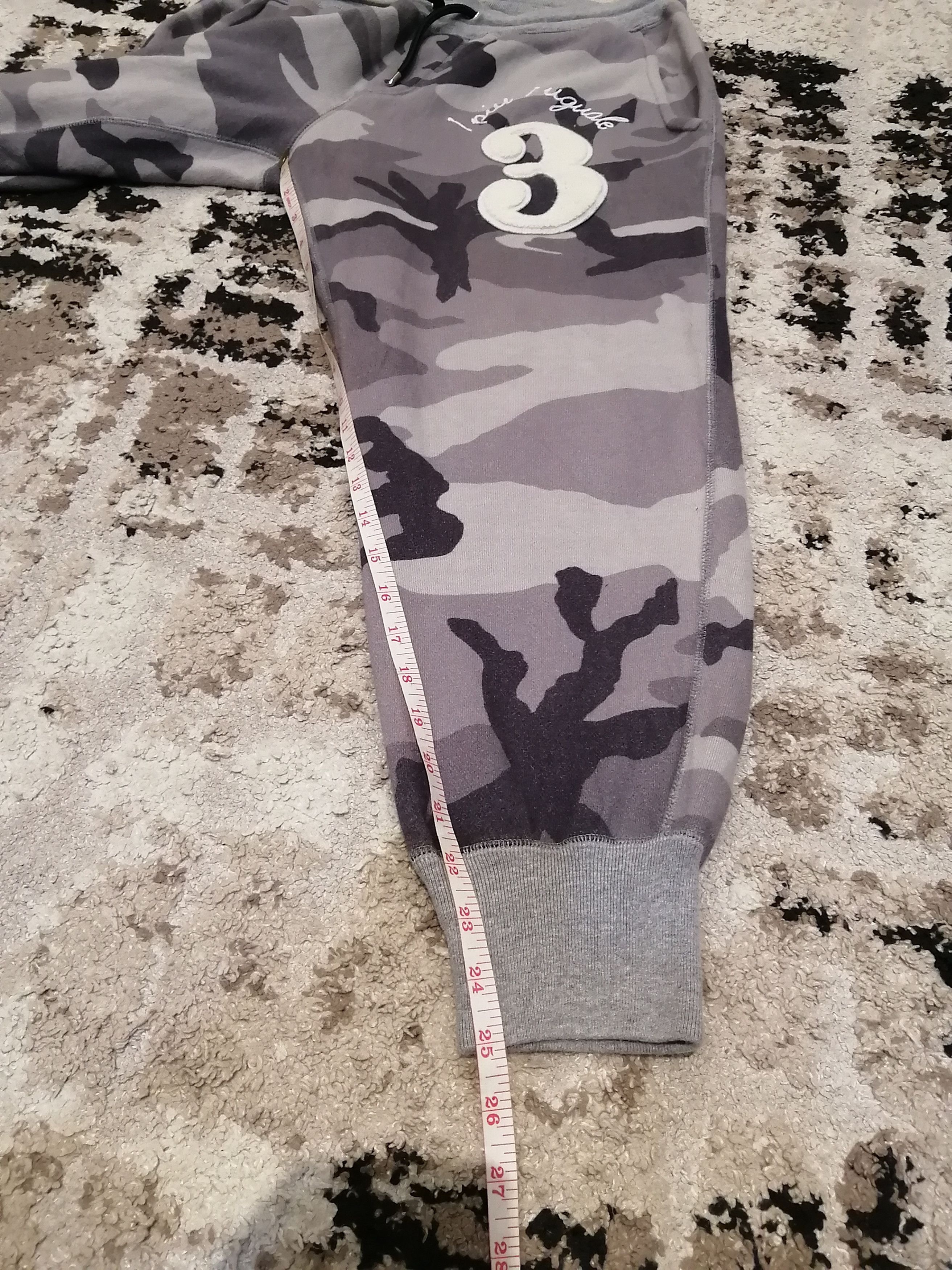 Japanese Brand 1piu1uguale3 Number Nine Camo Hoodie Size US M / EU 48-50 / 2 - 17 Thumbnail
