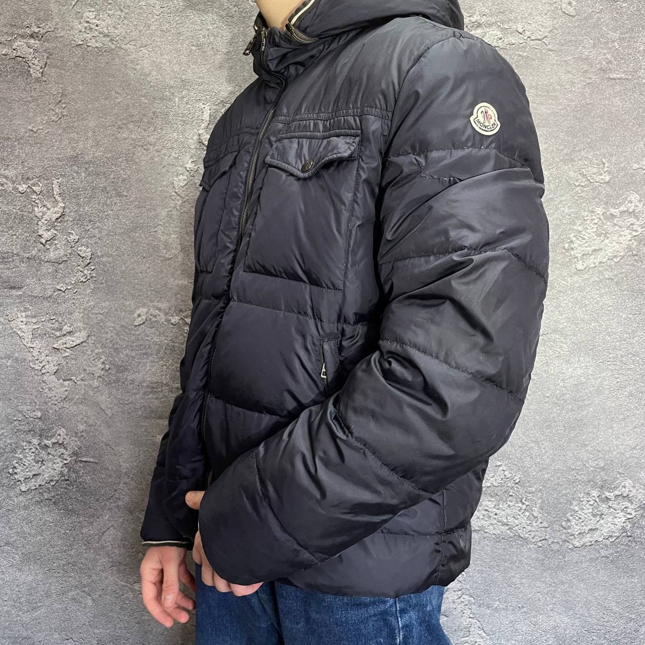Moncler Moncler jacket Thomas size 3 grey | Grailed