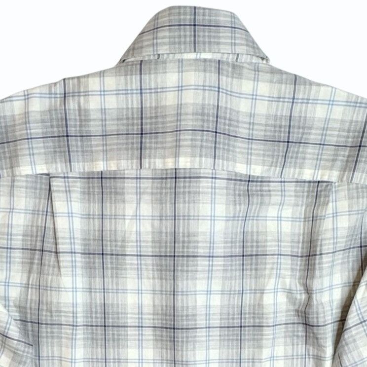 Peter Millar Crown Crafted Shirt Size M Flex Finish Plaid Gr