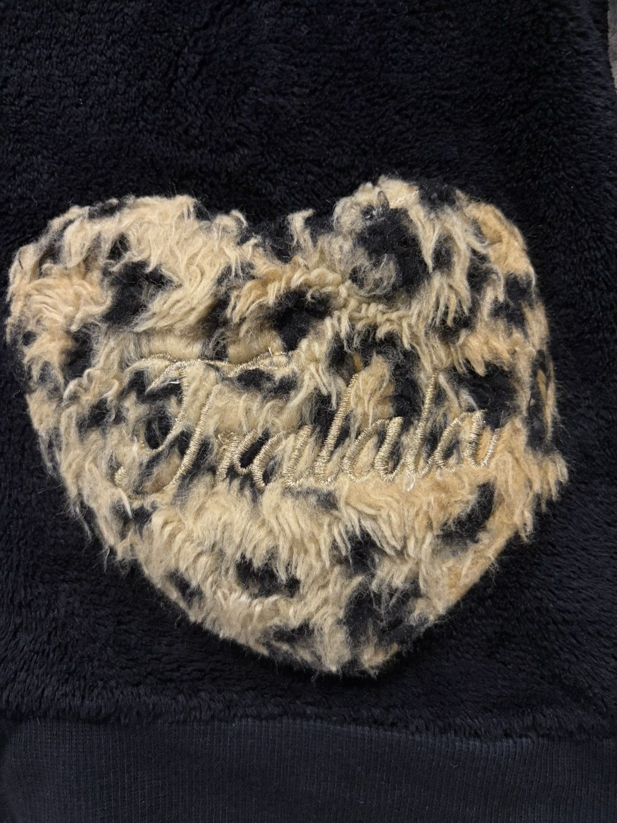 Japanese Brand Tralala Liz Lisa - Lolita Cheetah Print Fur Sherpa Hoodie Size S / US 4 / IT 40 - 6 Thumbnail