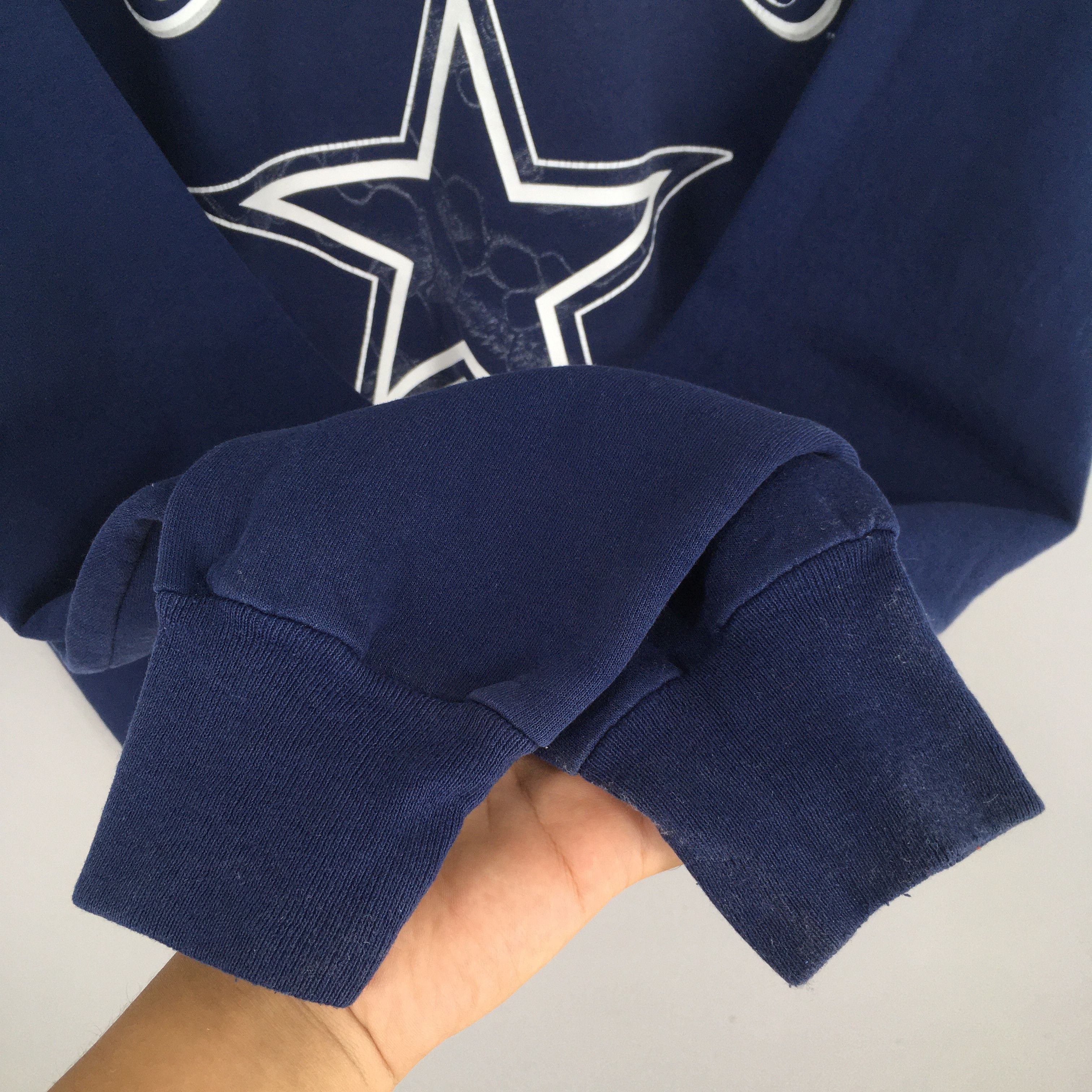 NFL × Vintage Vintage 90s Dallas Cowboys NFL Sweatshirt XLarge Size US XL / EU 56 / 4 - 4 Thumbnail