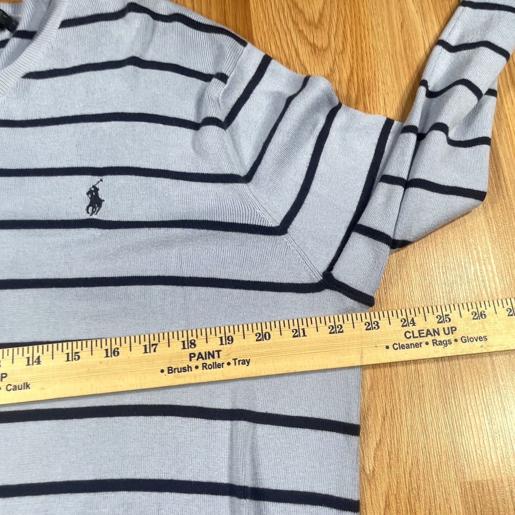 Polo Ralph Lauren VINTAGE Polo Ralph Lauren Sweater Mens L Long Sleeve V-Neck Knit Pullover Size US L / EU 52-54 / 3 - 7 Thumbnail