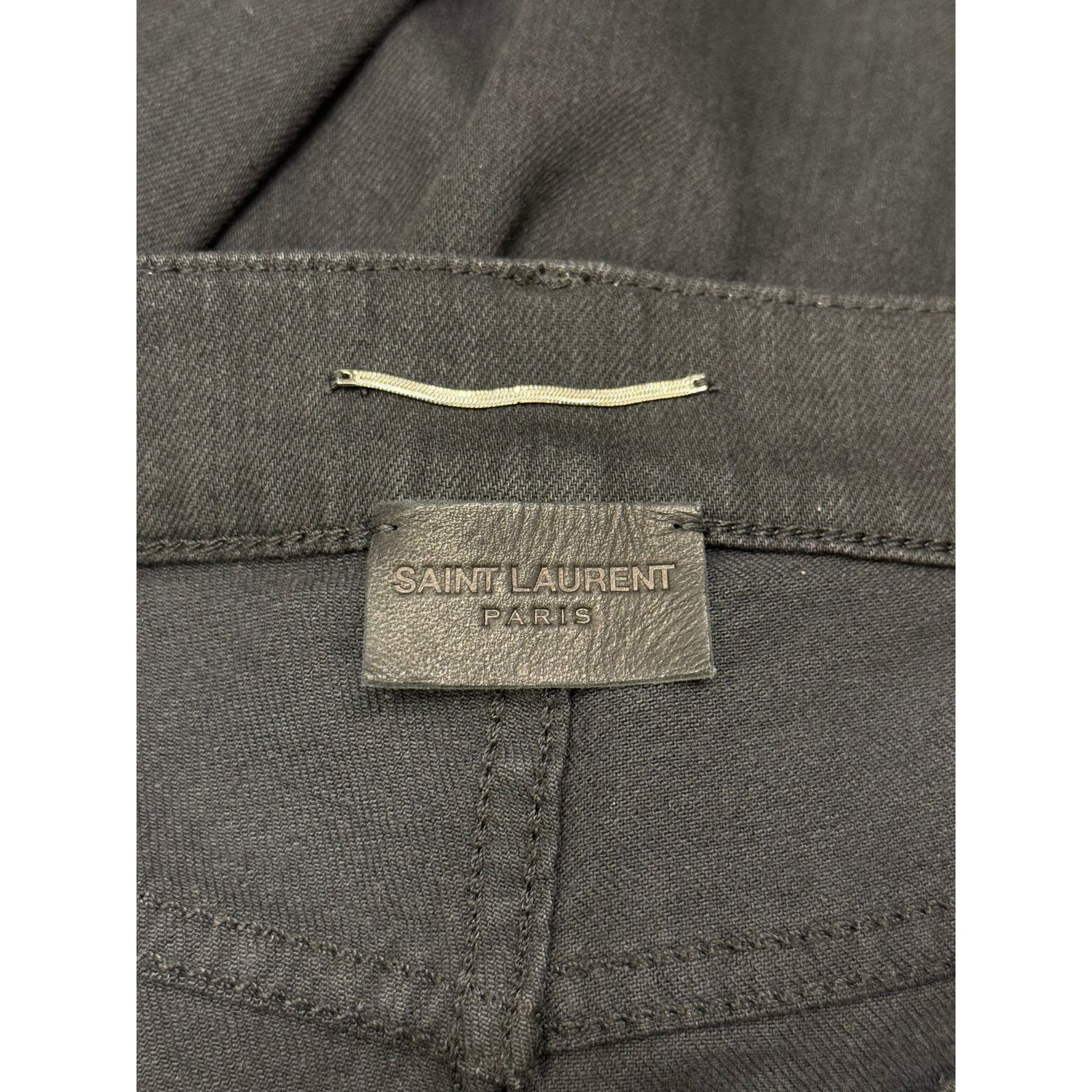 Saint Laurent Paris 2020s Saint Laurent faded clawmark denim Size 24" / US 00 / IT 34 - 5 Thumbnail