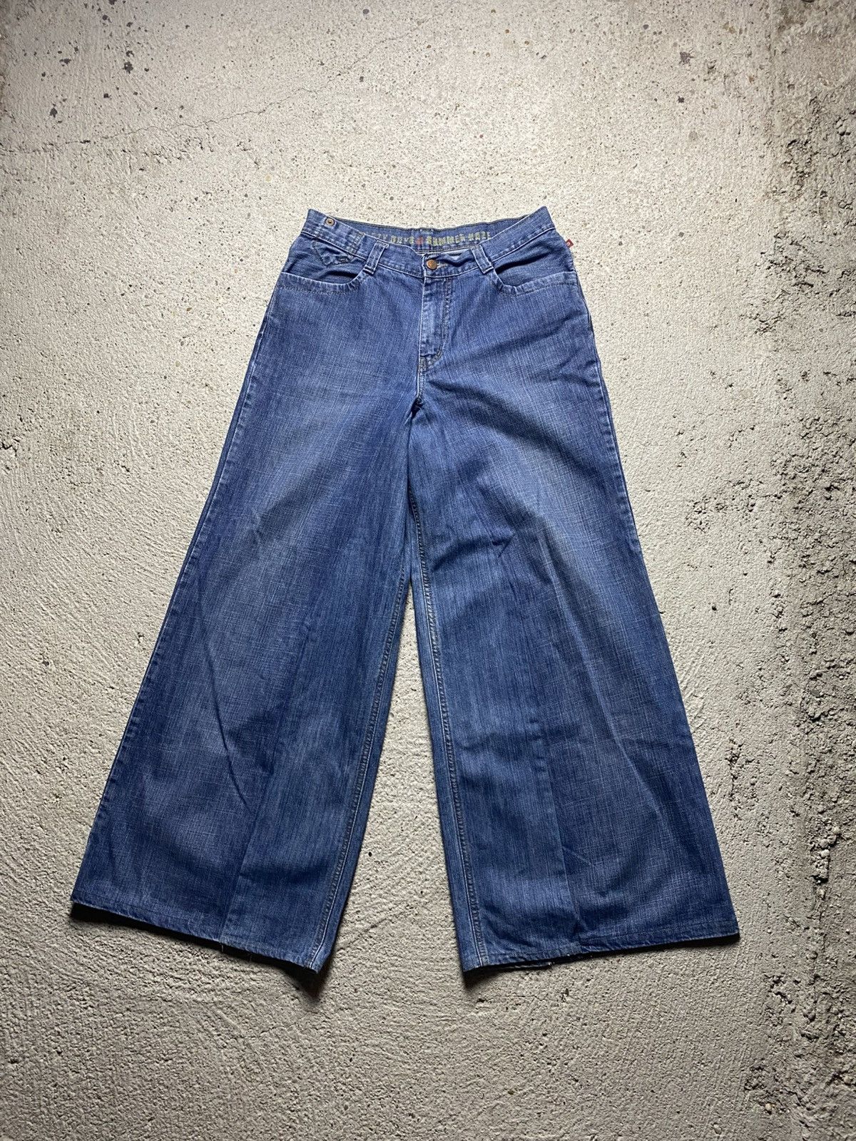 Vintage Baggy rap flared pants jeans vintage oversized custom Size US 34 / EU 50 - 3 Thumbnail