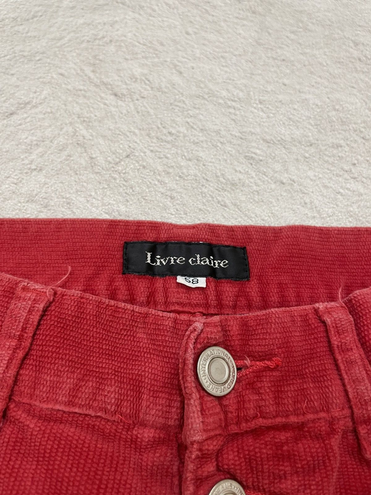Hysteric Glamour 2000s Hysteric Flare Corduroy Pants Studed Bootcut Japanese Size US 26 / EU 42 - 6 Thumbnail