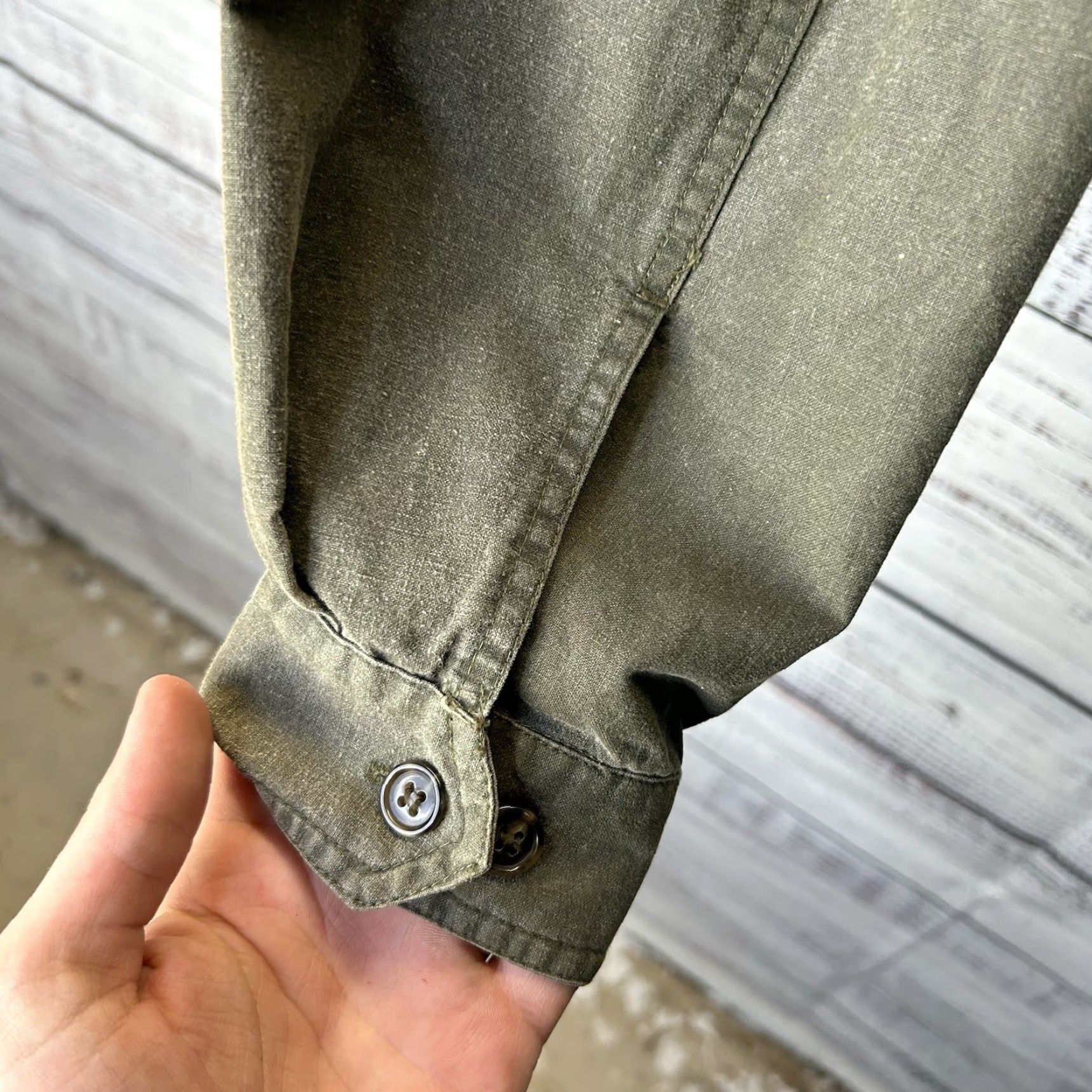 Banana Republic VINTAGE Banana Republic Safari & Travel Jacket Utility Hunting Green Mens Medium Jacket Size US M / EU 48-50 / 2 - 2 Thumbnail