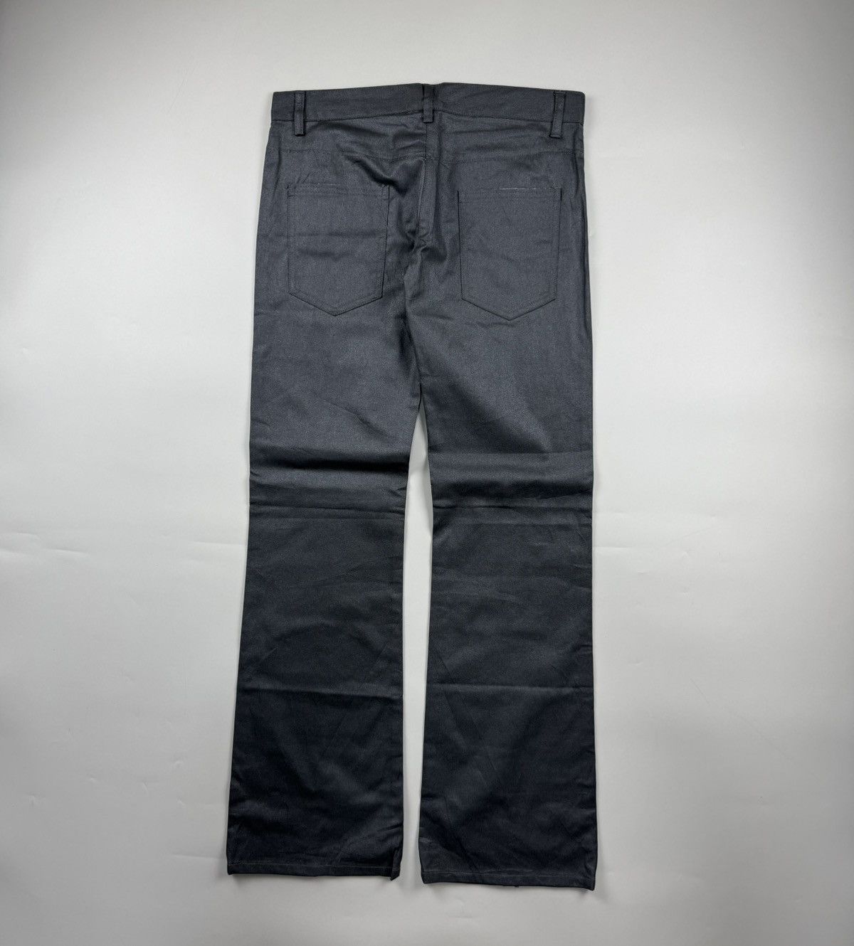 Walter Van Beirendonck Walter Van Beirendonck Reconstructed Metallic Flared Pants Size US 30 / EU 46 - 2 Thumbnail
