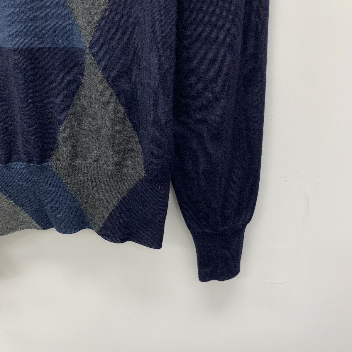 Hermes Hermes Rhombus Pattern Long Sleeve Knit Sweater K26WX Size US S / EU 44-46 / 1 - 4 Thumbnail