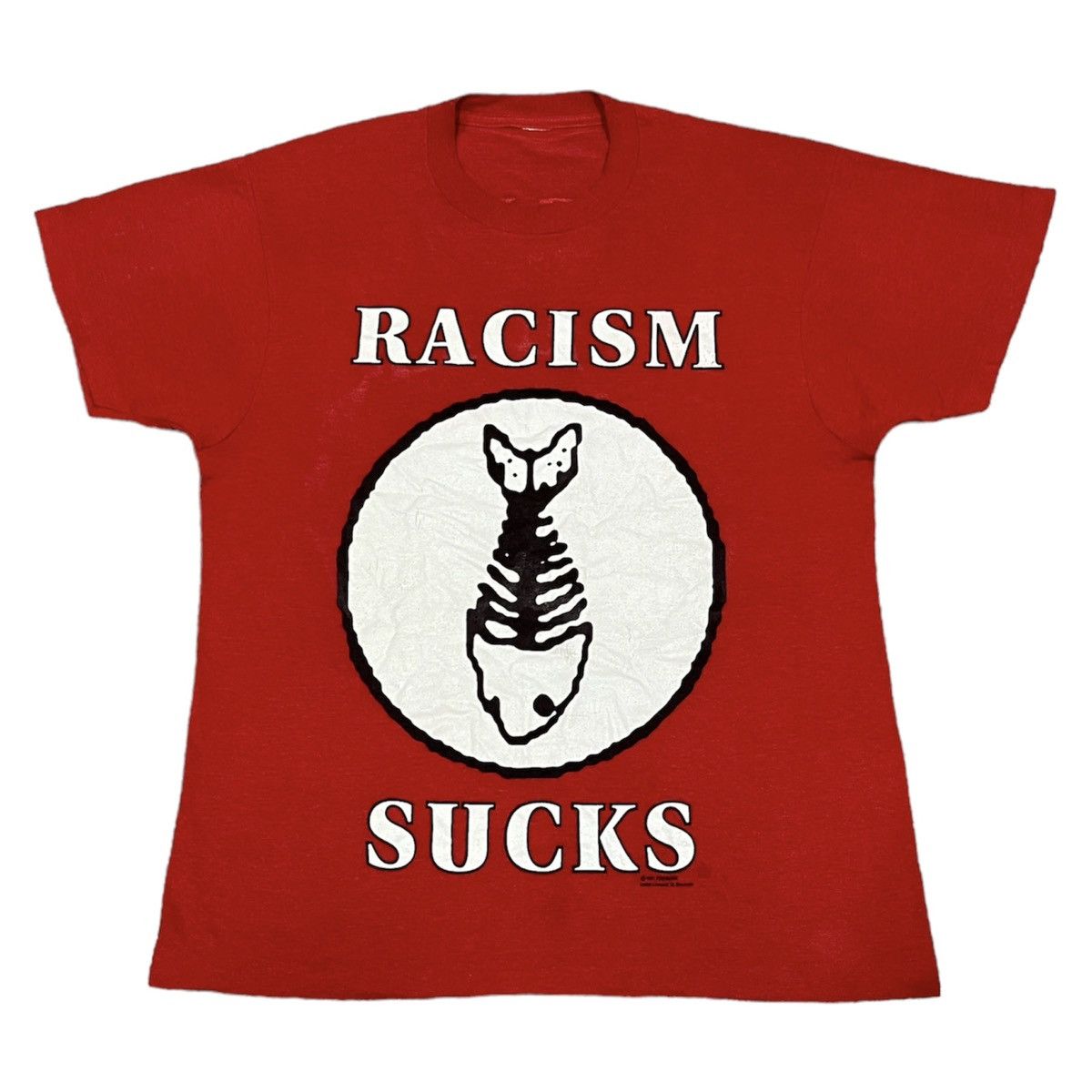 Band Tees VINTAGE FISHBONE "RACIM SUCKS 1991 " TEES Size US L / EU 52-54 / 3 - 1 Thumbnail