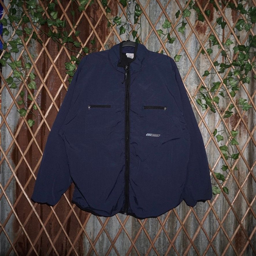 Reebok Large -Vintage Y2K Reebok 2000s essential zip up windbreaker Size US L / EU 52-54 / 3 - 1 Thumbnail