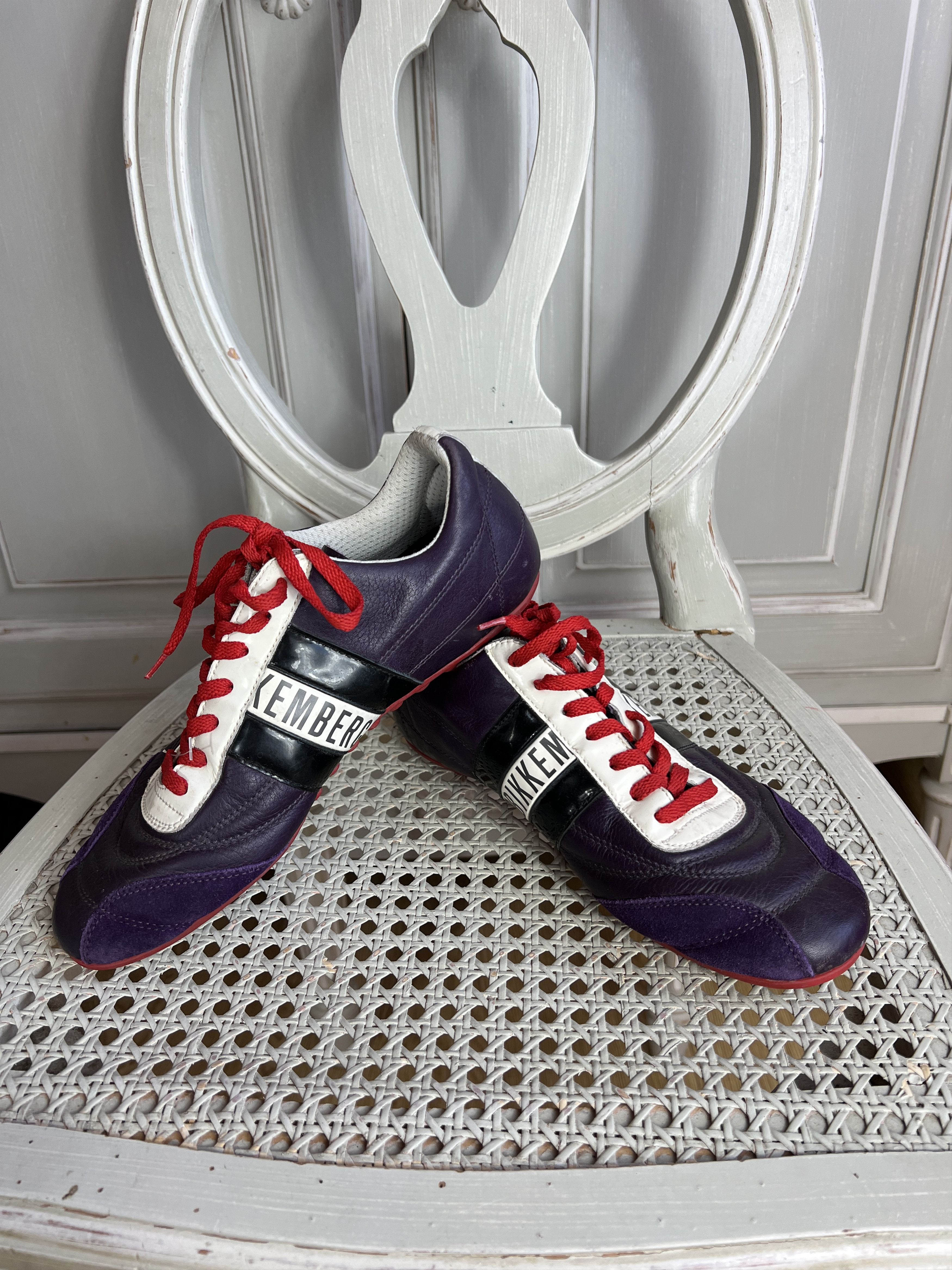 Dirk Bikkembergs BIKKEMBERGS LEATHER LOW TOP SNEAKERS Size US 8 / IT 38 - 5 Thumbnail