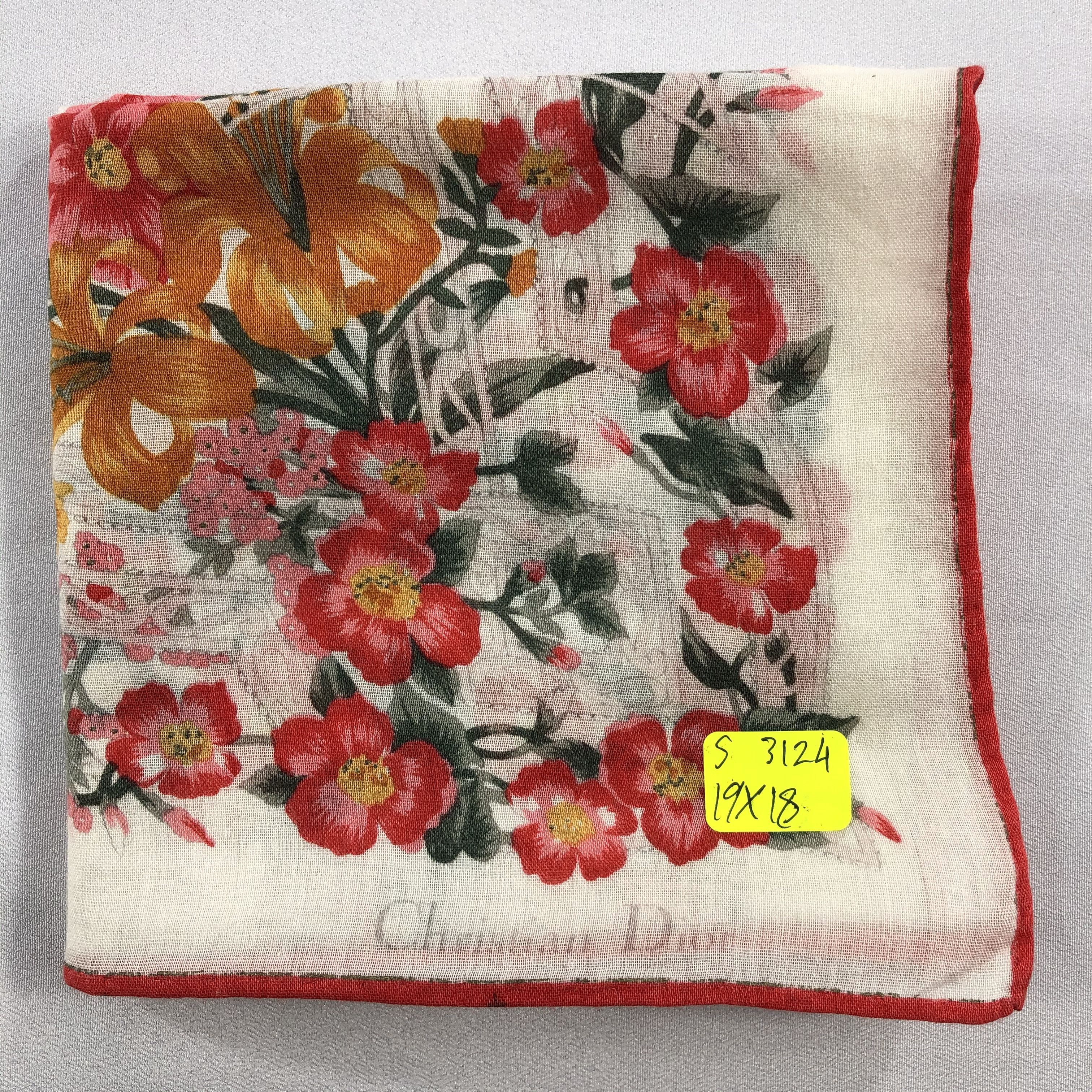 Vintage Christian Dior Neckerchief / Bandana / Handkerchief Size ONE SIZE - 5 Thumbnail