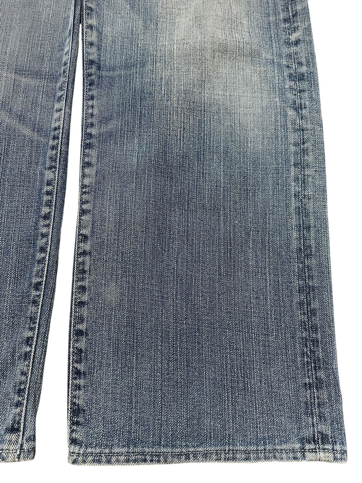 45rpm Vintage Japan 45Rpm Blue Faded Wash Style Loose Jeans Size US 30 / EU 46 - 8 Thumbnail