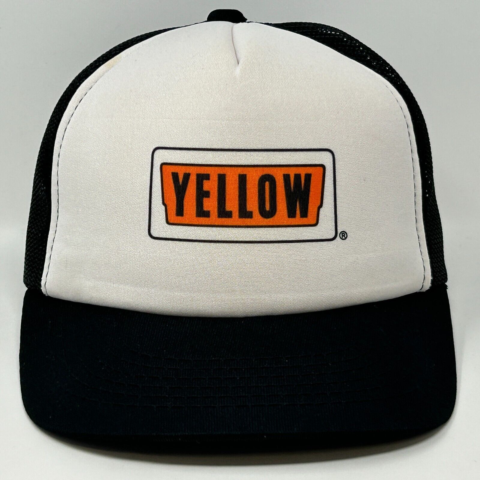 Vintage Vintage 90s Yellow Corporation Trucker Hat Baseball Cap Size ONE SIZE - 1 Thumbnail