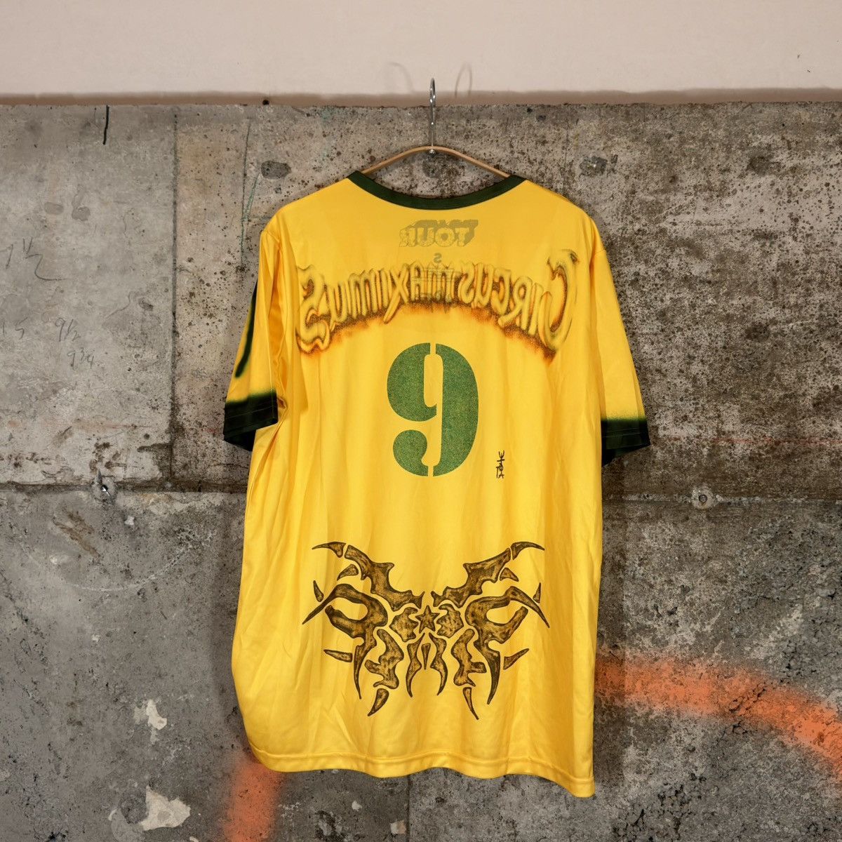Travis Scott Brazil 🇧🇷 tour soccer jersey Size US S / EU 44-46 / 1 - 2 Thumbnail