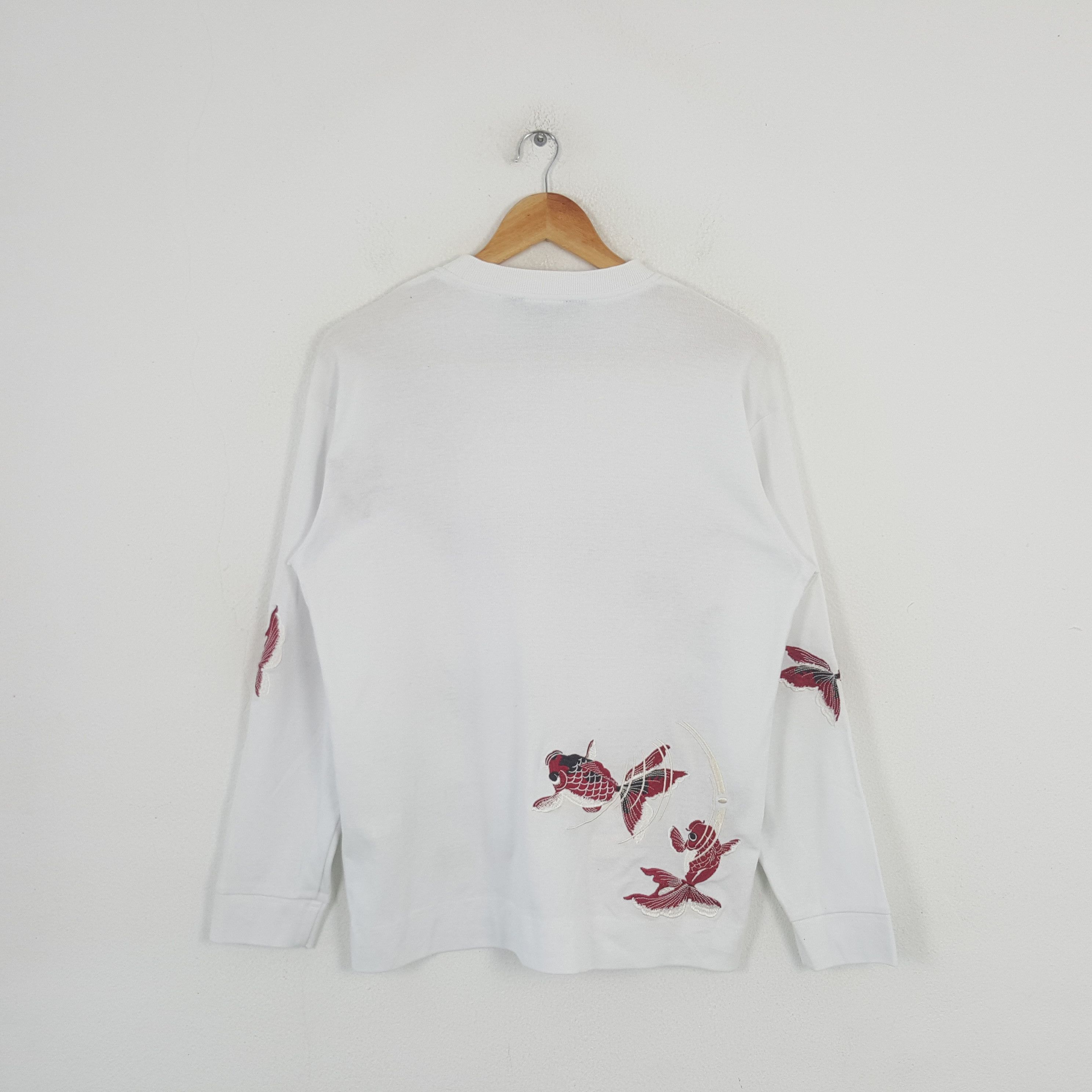 Japanese Brand Vintage Bonton Japanese Sukajan Art Sweatshirt C292N6 Size US S / EU 44-46 / 1 - 3 Thumbnail