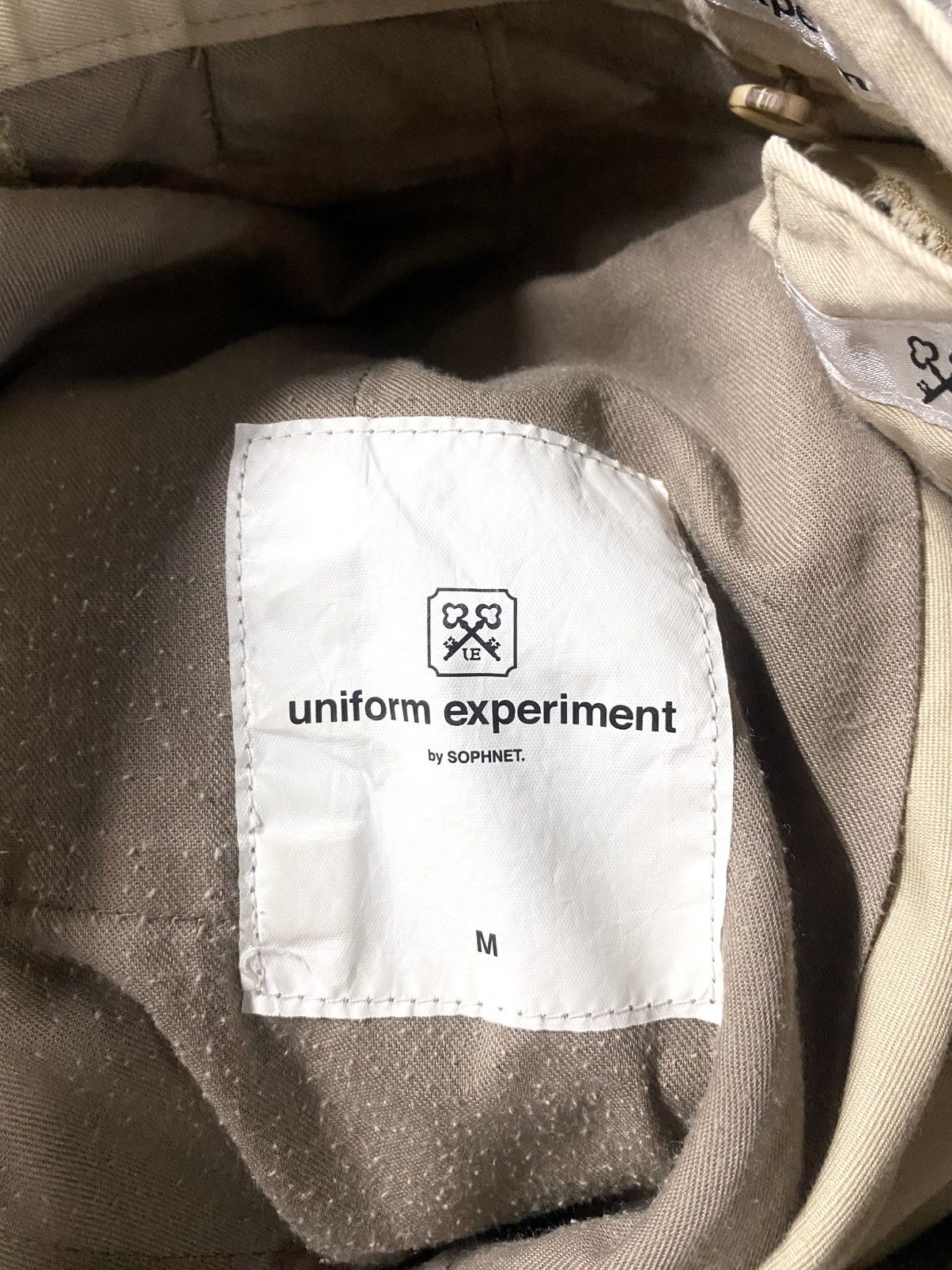 uniform experiment Uniform Experiment x Fragment Design Beige Short Pants Size US 30 / EU 46 - 10 Thumbnail
