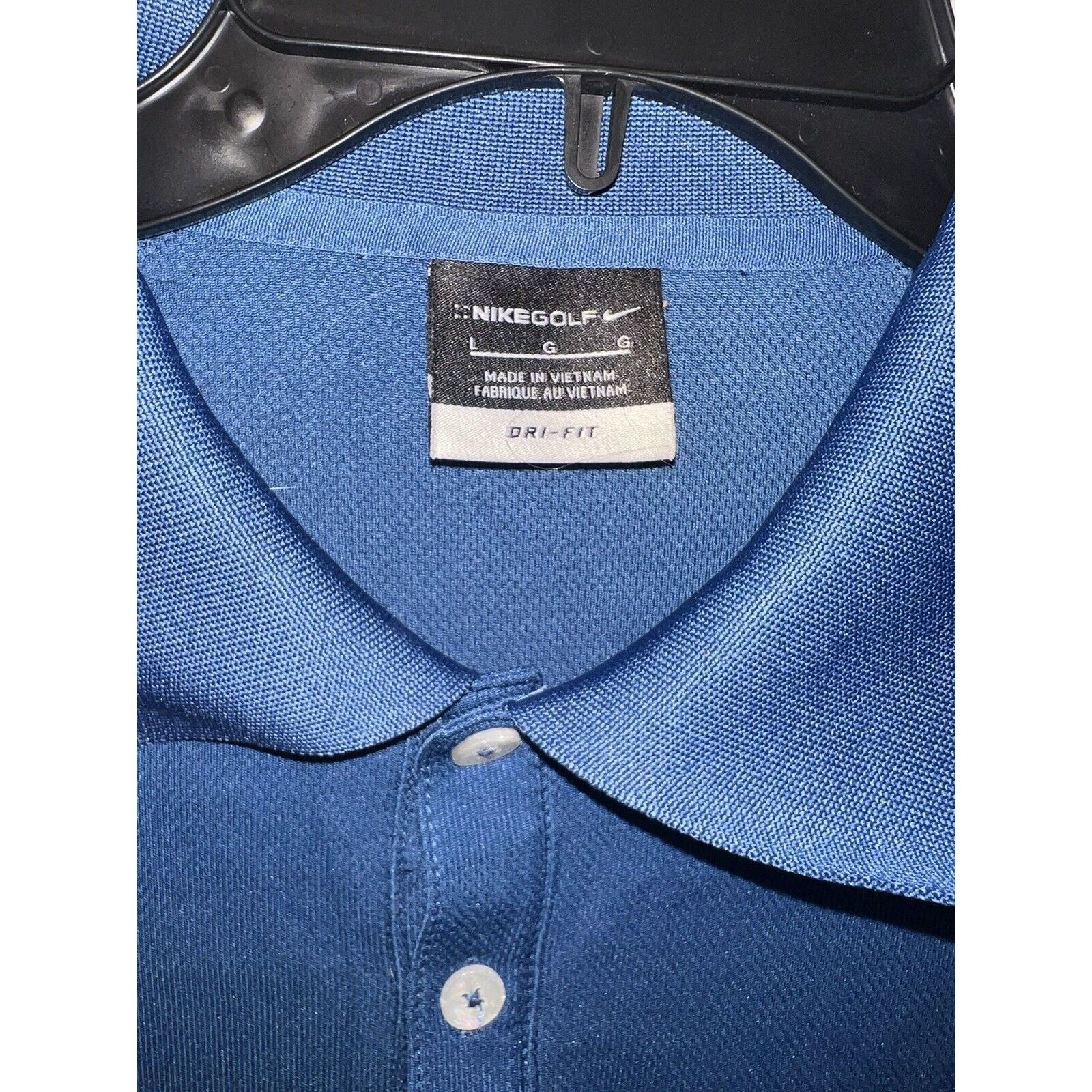 Nike Nike Dri-Fit Polo Shirt Miller Lite Golf Blue Mens Large Size US L / EU 52-54 / 3 - 4 Thumbnail