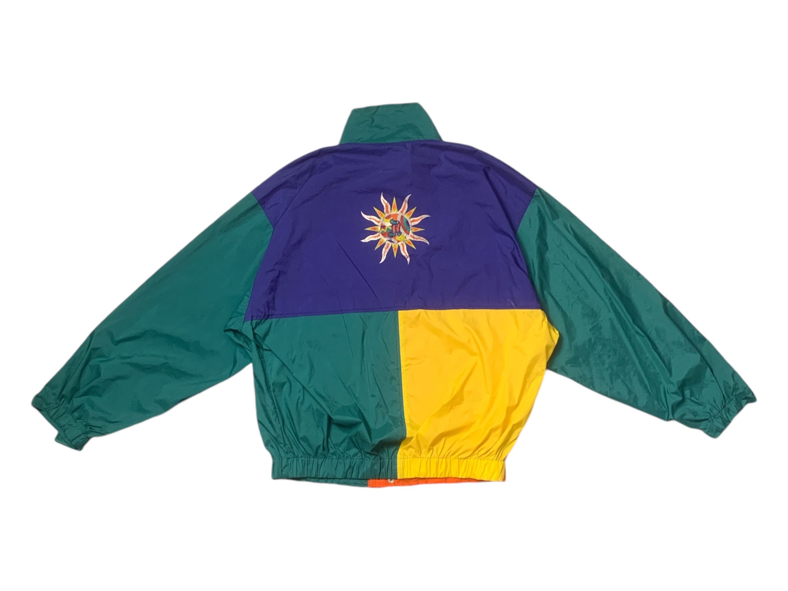 Japanese Brand × Vintage Rare Design Vintage River Course Japan windbreaker Size US L / EU 52-54 / 3 - 2 Thumbnail