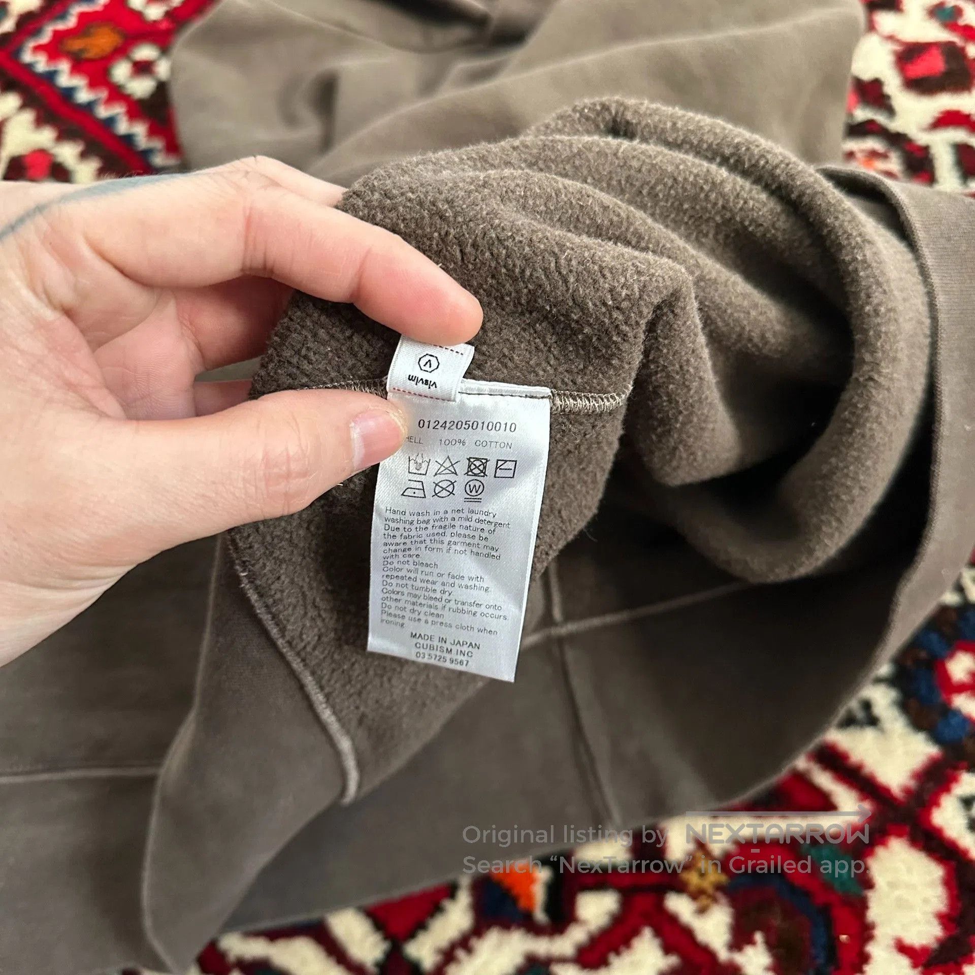 Visvim VISVIM AMPLUS SB HOODIE. Size US S / EU 44-46 / 1 - 9 Thumbnail