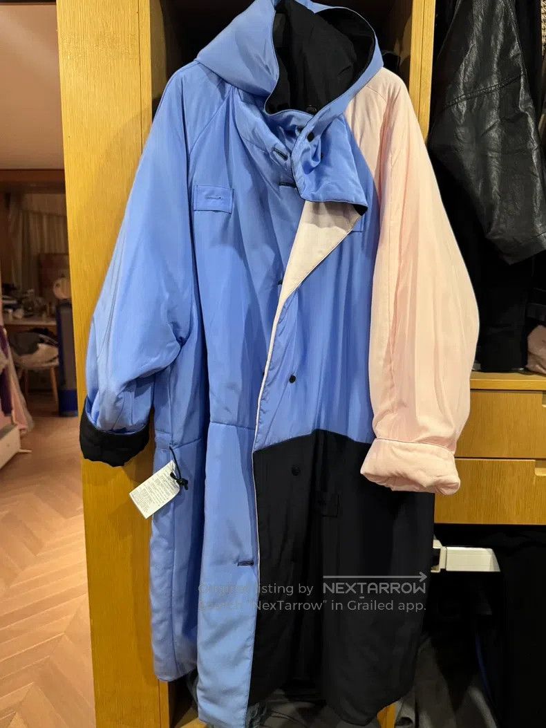 Jil Sander Jil Sander size 44 Patchwork front and back overcoat Size L / US 10 / IT 46 - 3 Thumbnail