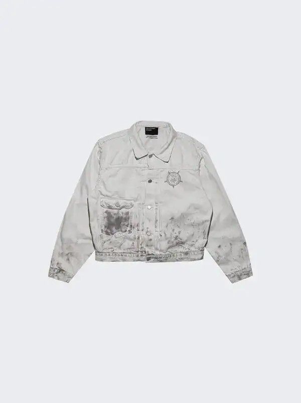 Enfants Riches Deprimes o1mle0226 Type VII Jacket in White Size US S / EU 44-46 / 1 - 1 Thumbnail