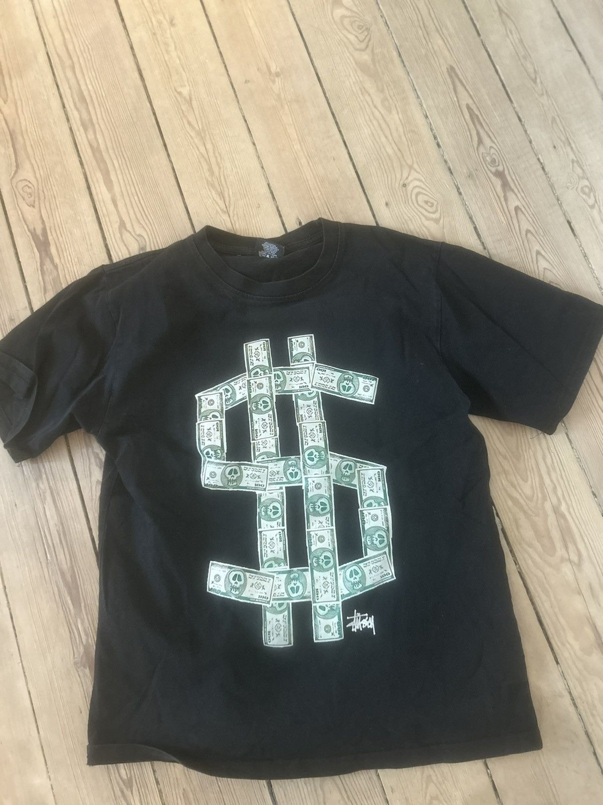 Stussy Stussy money tee Size US M / EU 48-50 / 2 - 1 Thumbnail