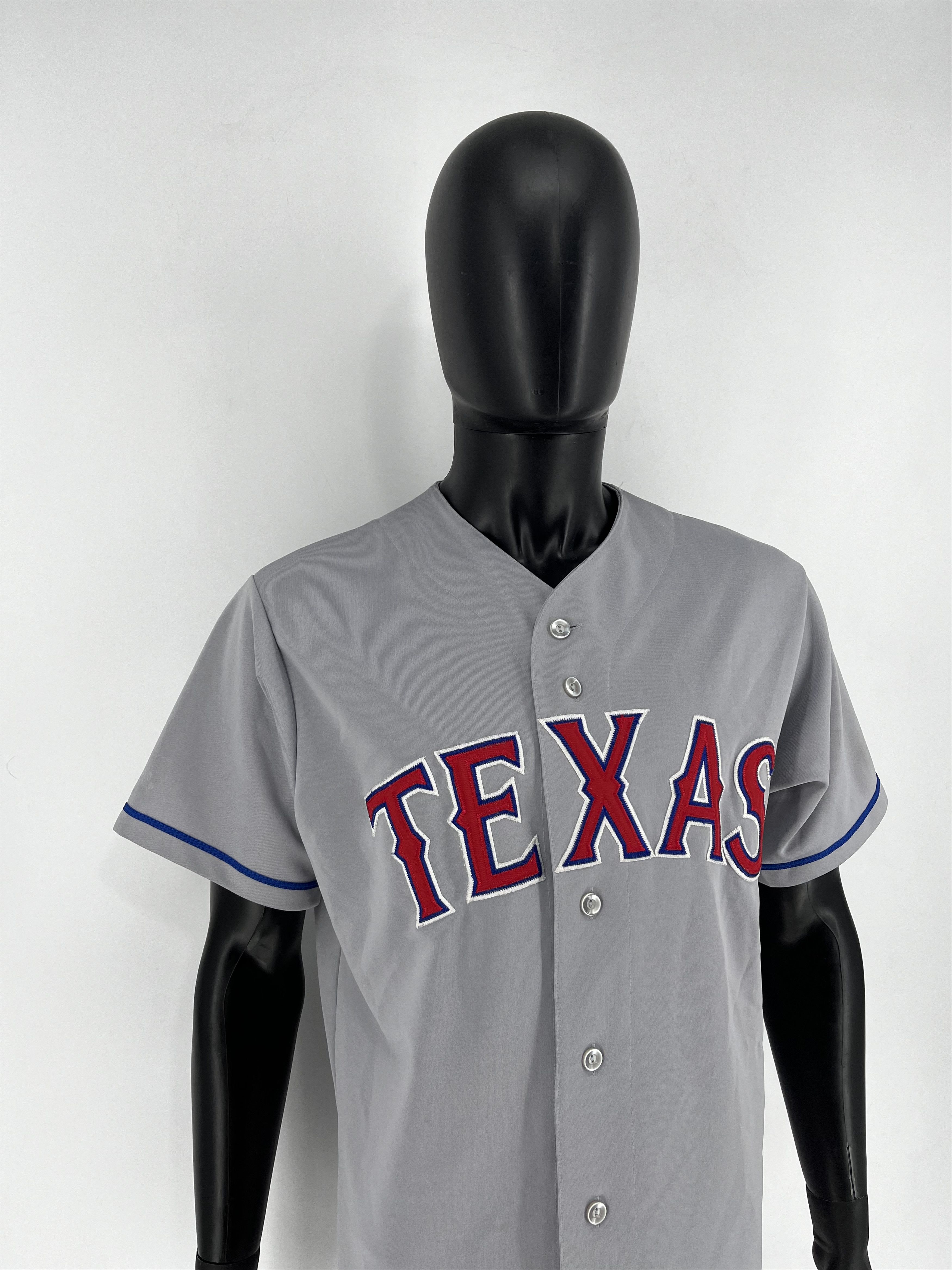 Majestic Texas Rangers MLB Majestic Cool Base plain spellout jersey Size US M / EU 48-50 / 2 - 3 Thumbnail