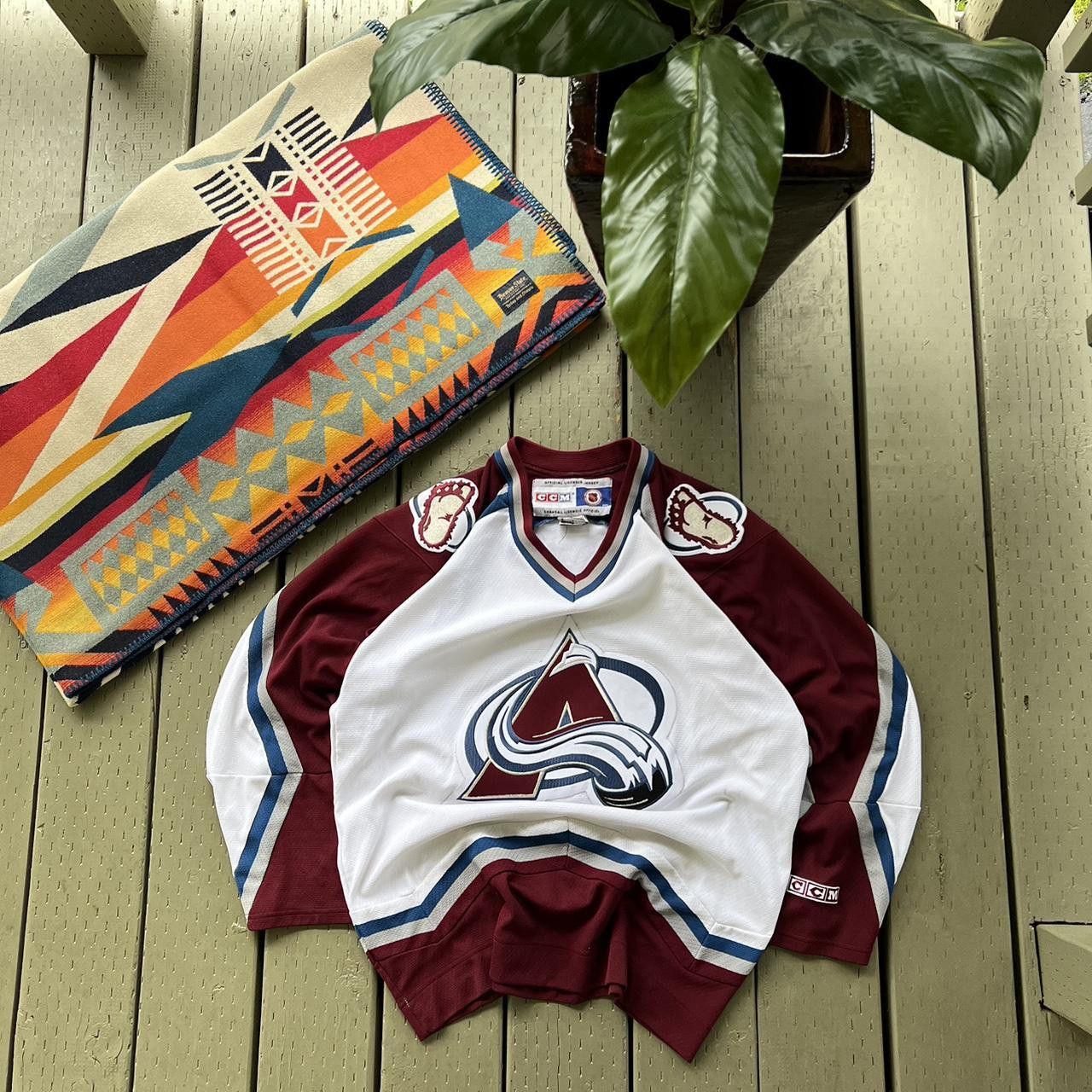 Jersey NHL Vintage Vintage 90s Colorado Avalanche NHL Hockey Jersey Grailed