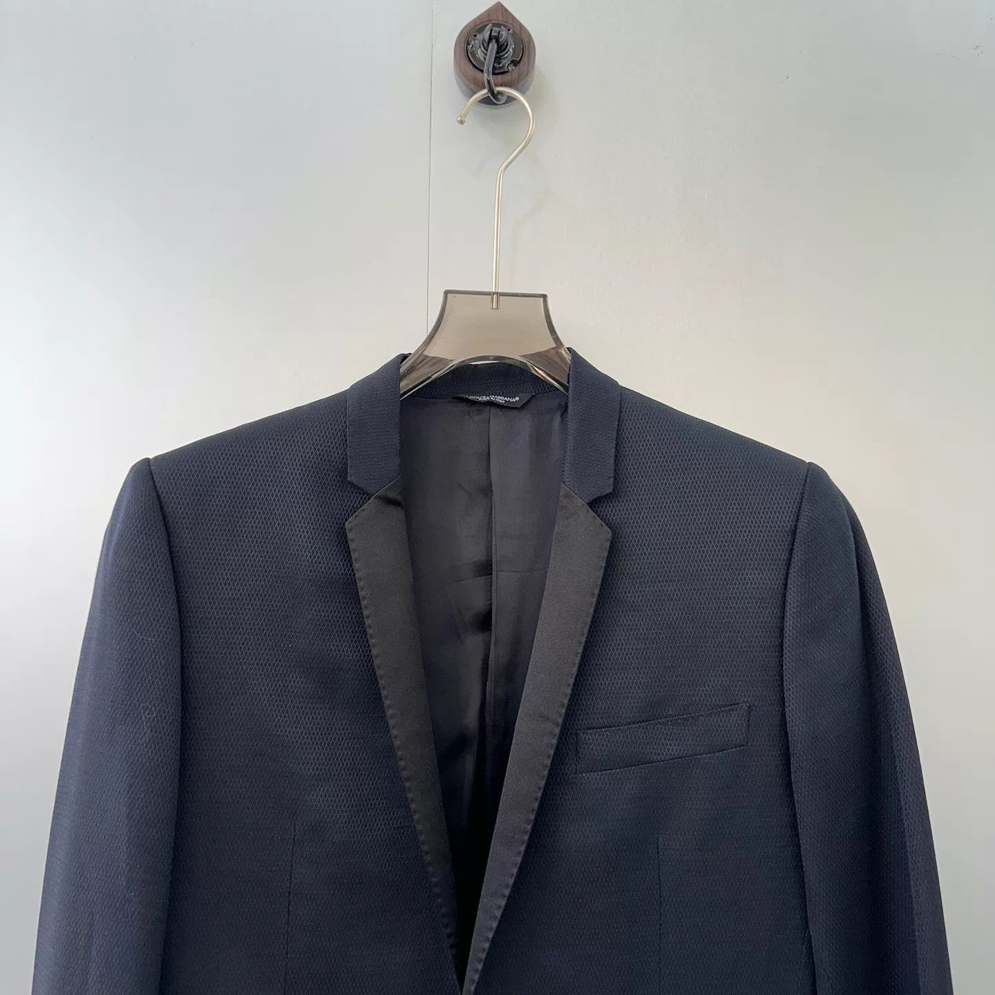 Dolce & Gabbana DG Silk Wool Blazer 44 Size 44S - 3 Thumbnail
